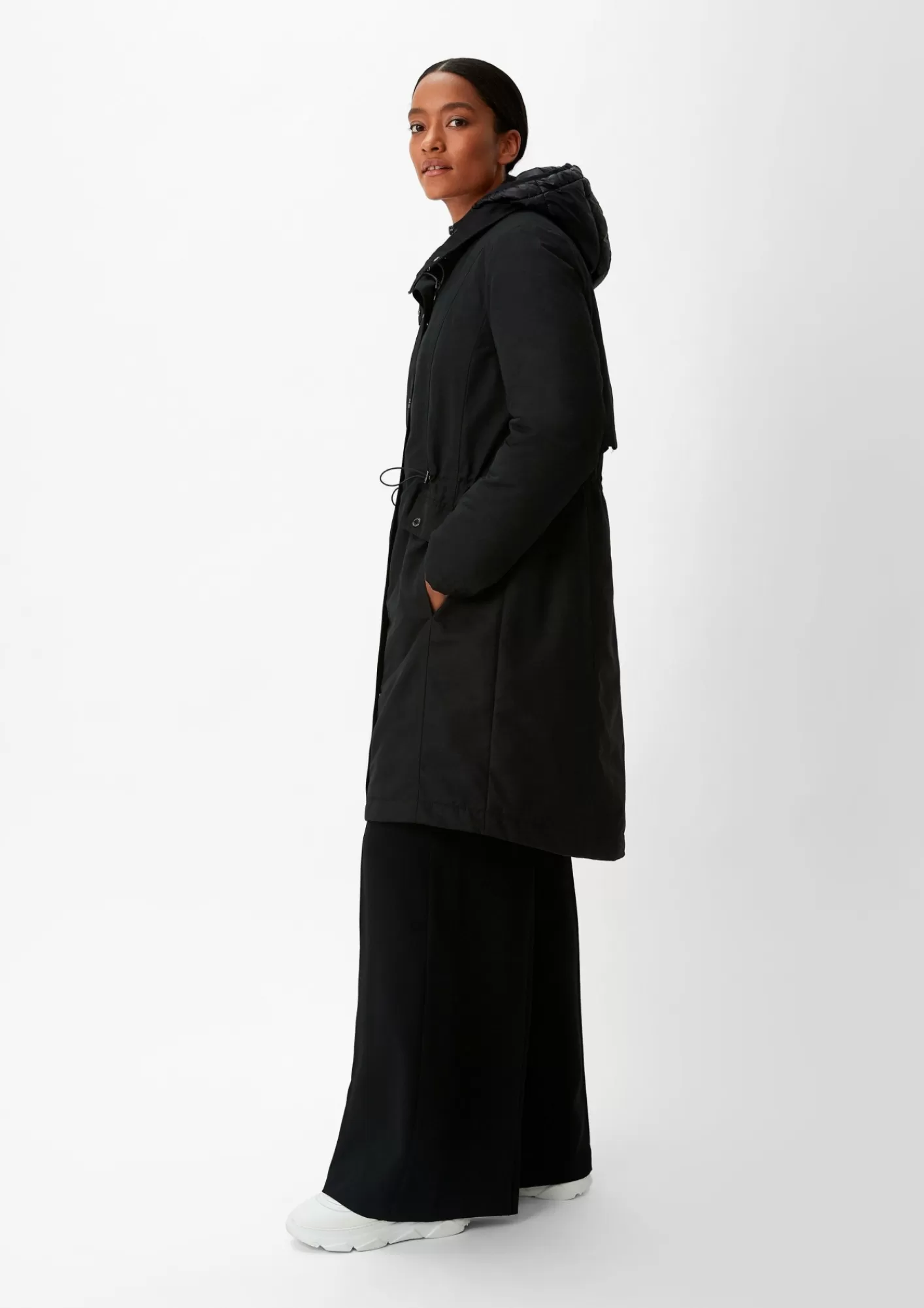 Clearance Comma 2-In-1 Mäntel Mit Steppjacke