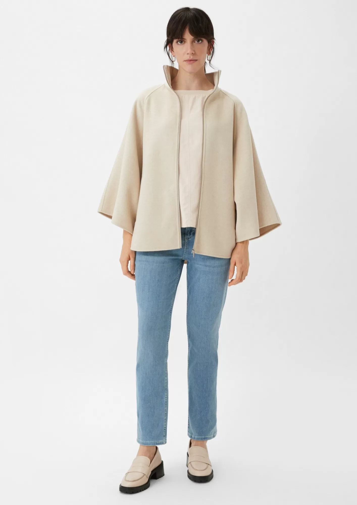 Flash Sale Comma 3/4-Arm-Bluse Aus Modal