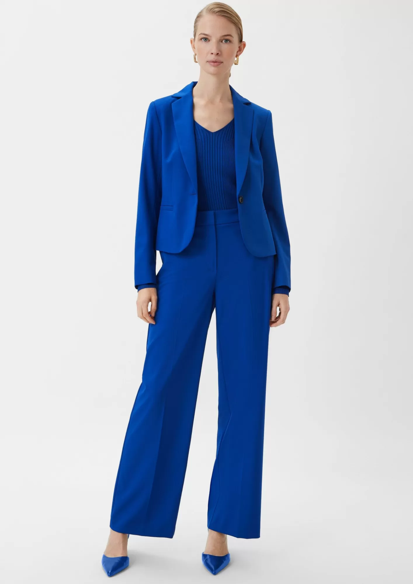 Cheap Comma Anzughose Mit Wide Leg