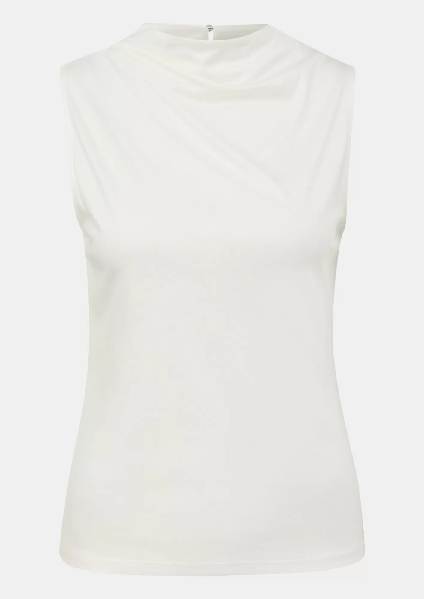 Flash Sale Comma Armelloses Blusentop Aus Jersey