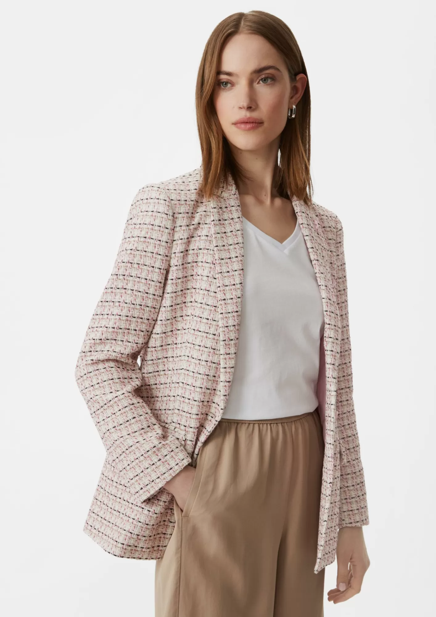 Outlet Comma Blazer Aus Boucle