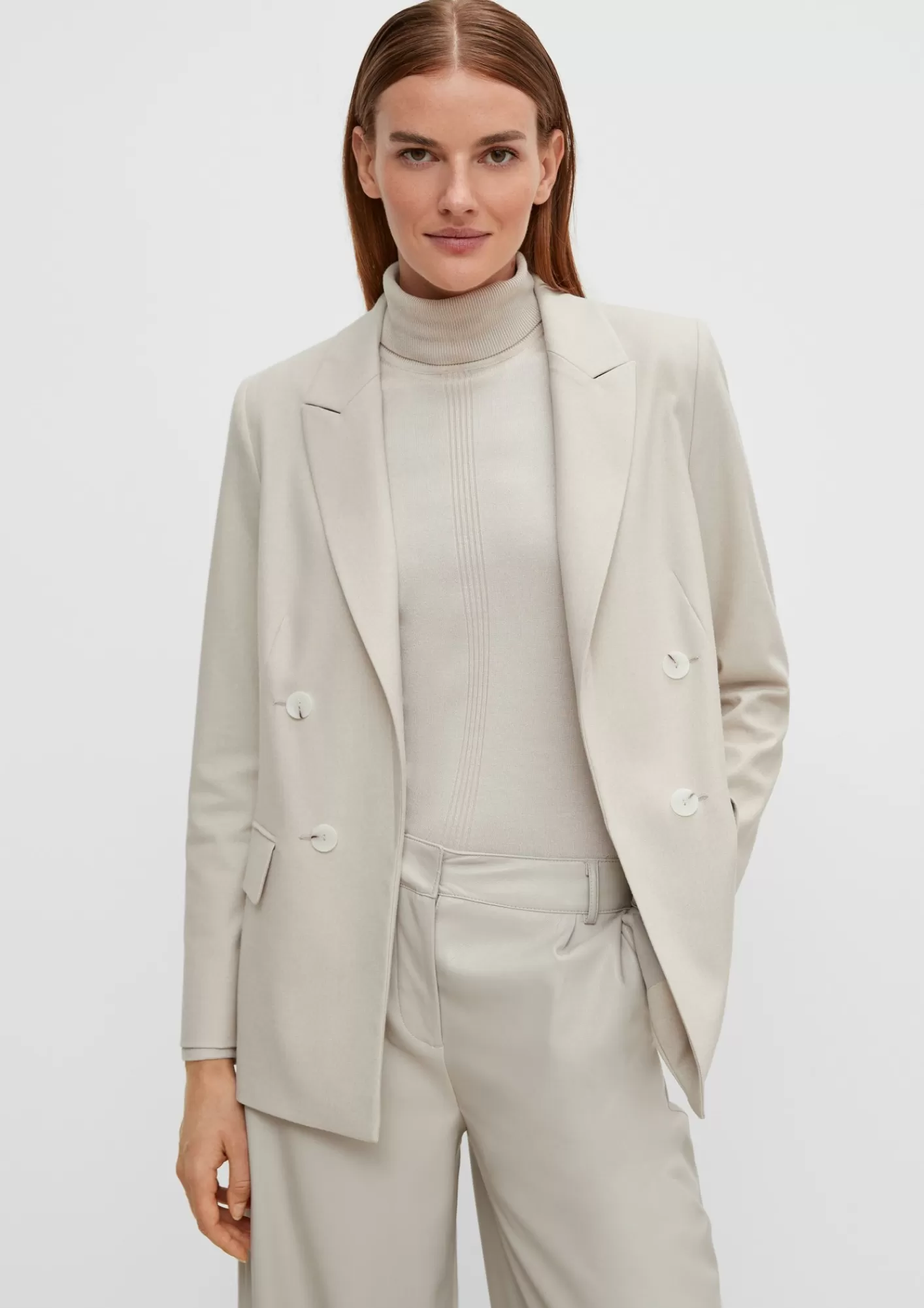 Store Comma Blazer Aus Flanell