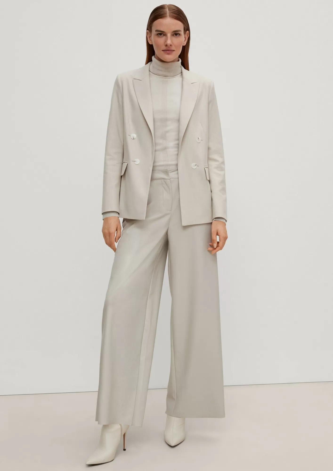 Store Comma Blazer Aus Flanell