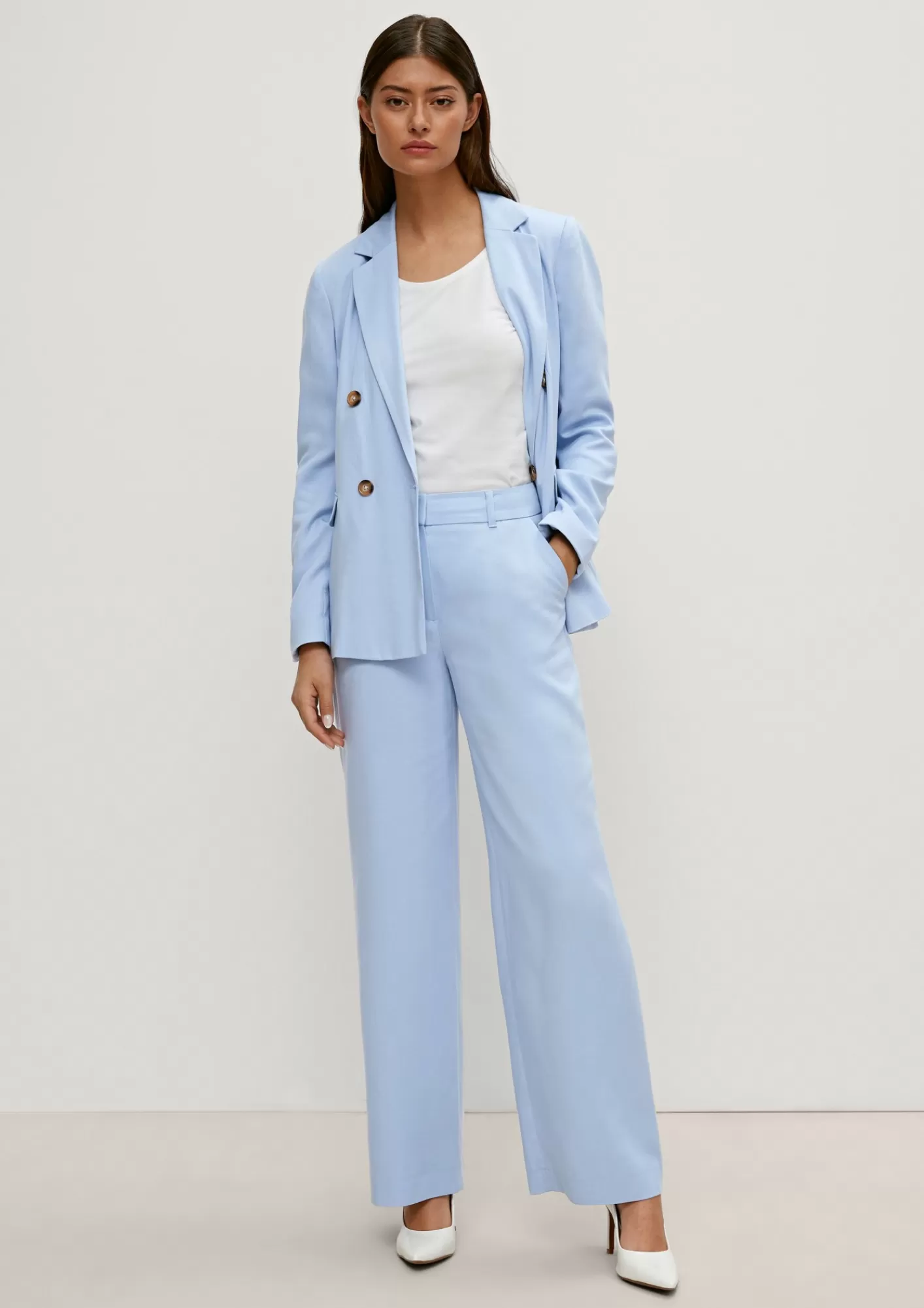 Hot Comma Blazer Aus Lyocell