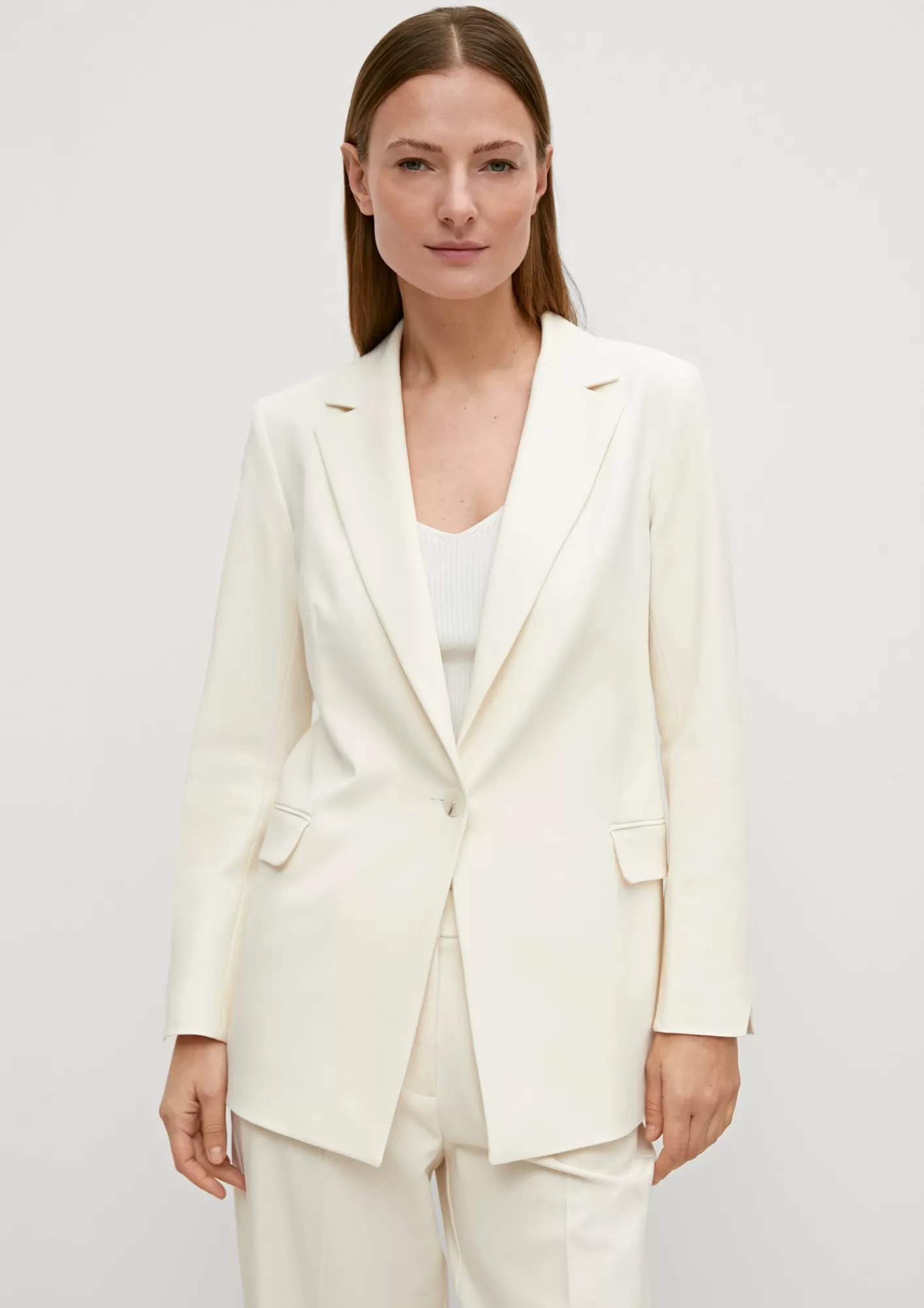 Discount Comma Blazer Aus Twill