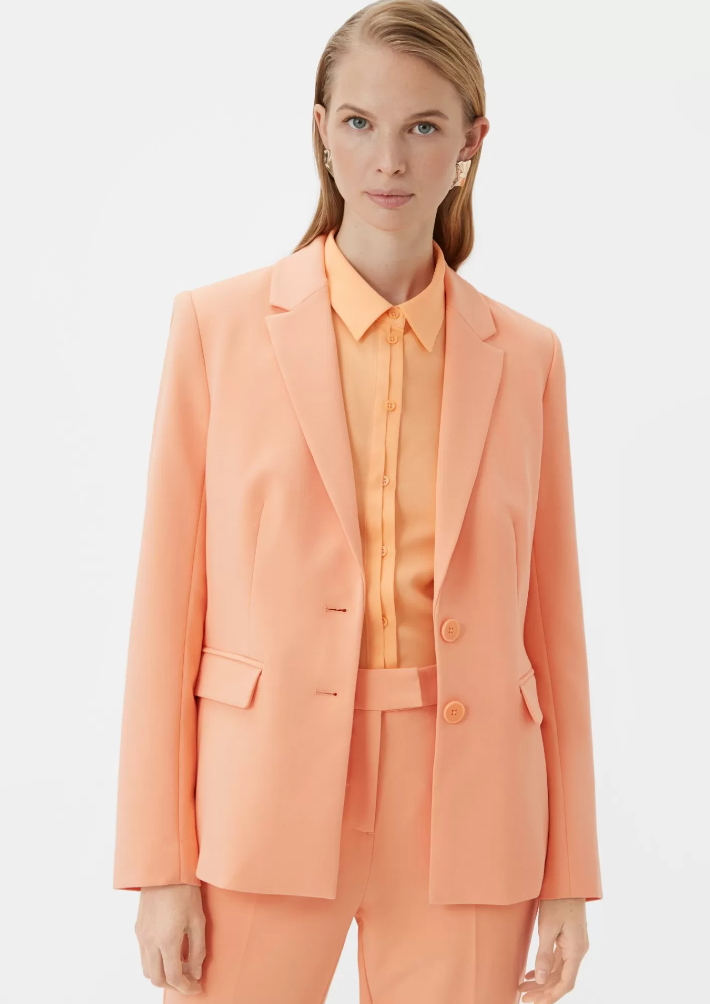 Clearance Comma Blazer Aus Viskosemix