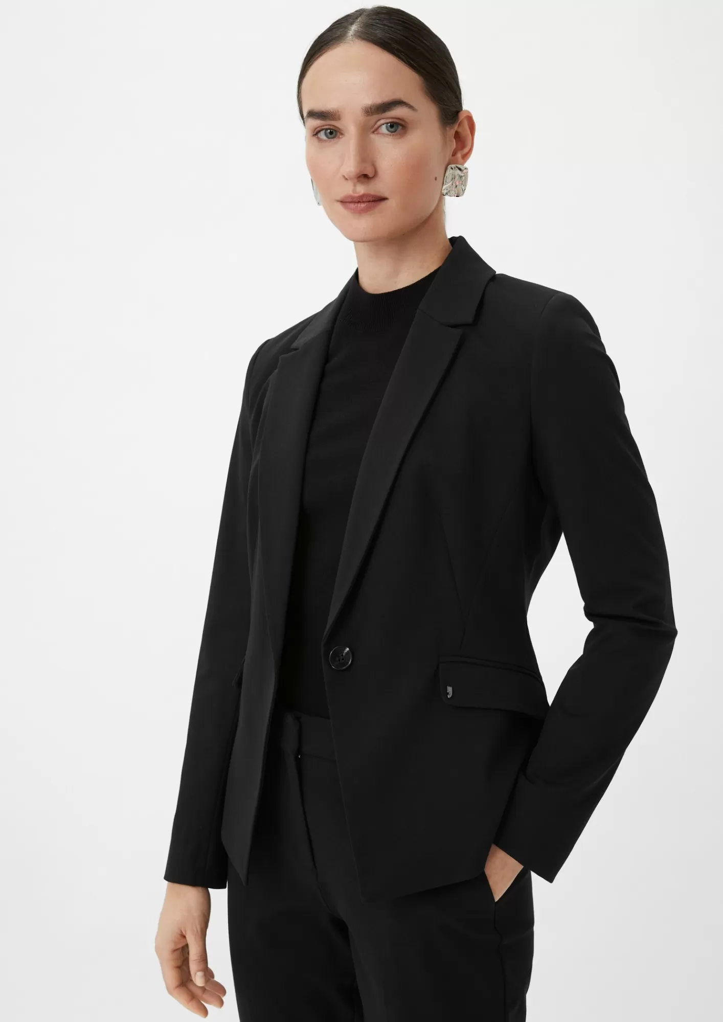 New Comma Blazer Aus Viskosemix
