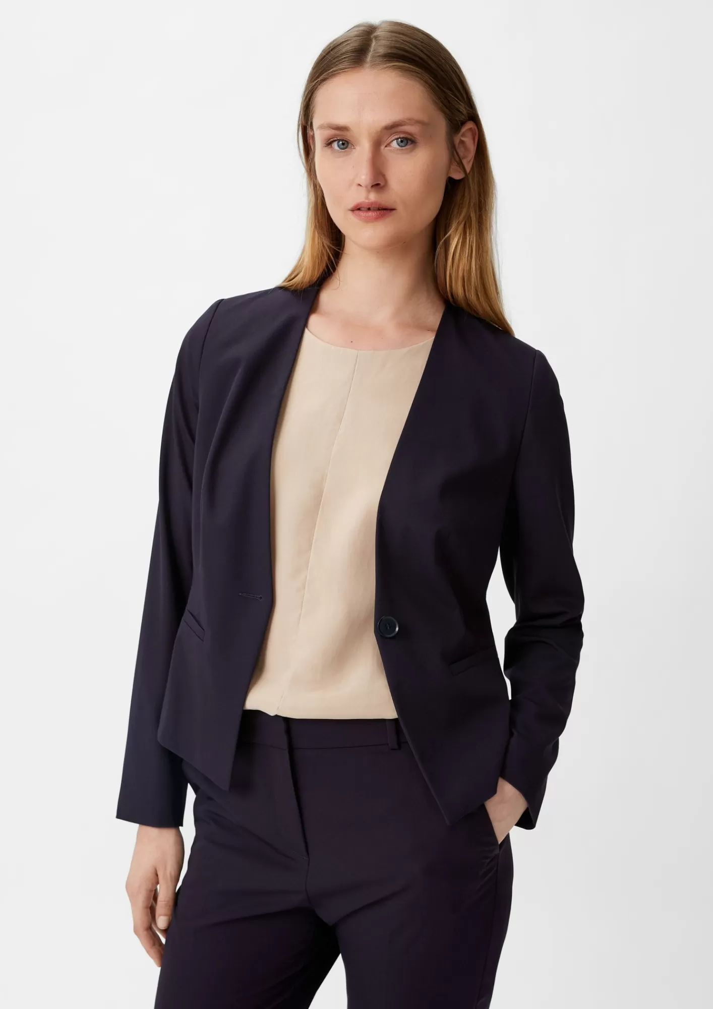 Outlet Comma Blazer Aus Viskosemix