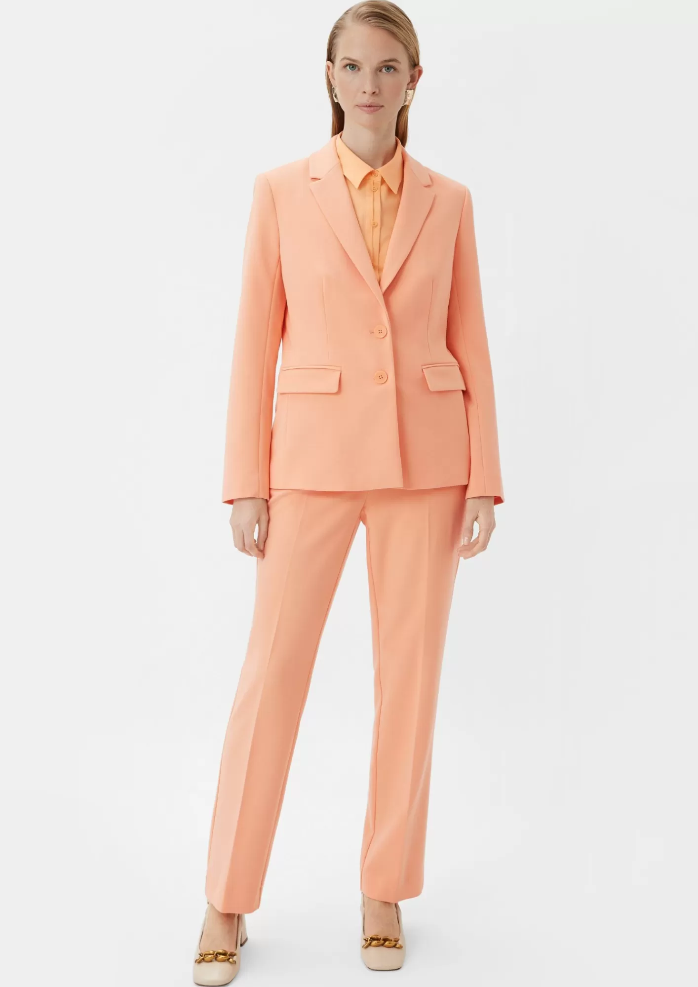 Clearance Comma Blazer Aus Viskosemix