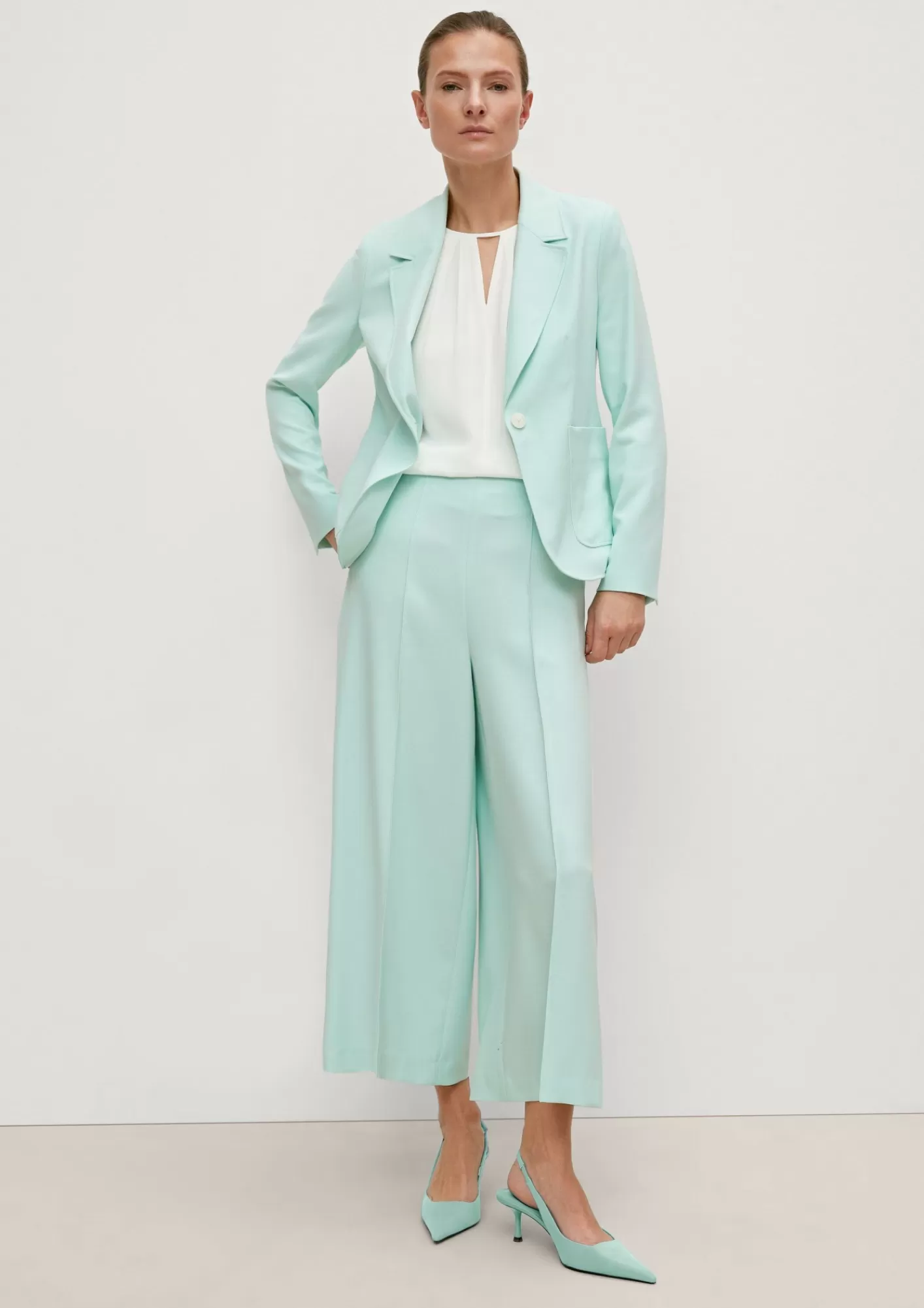 Discount Comma Blazer Aus Viskosemix