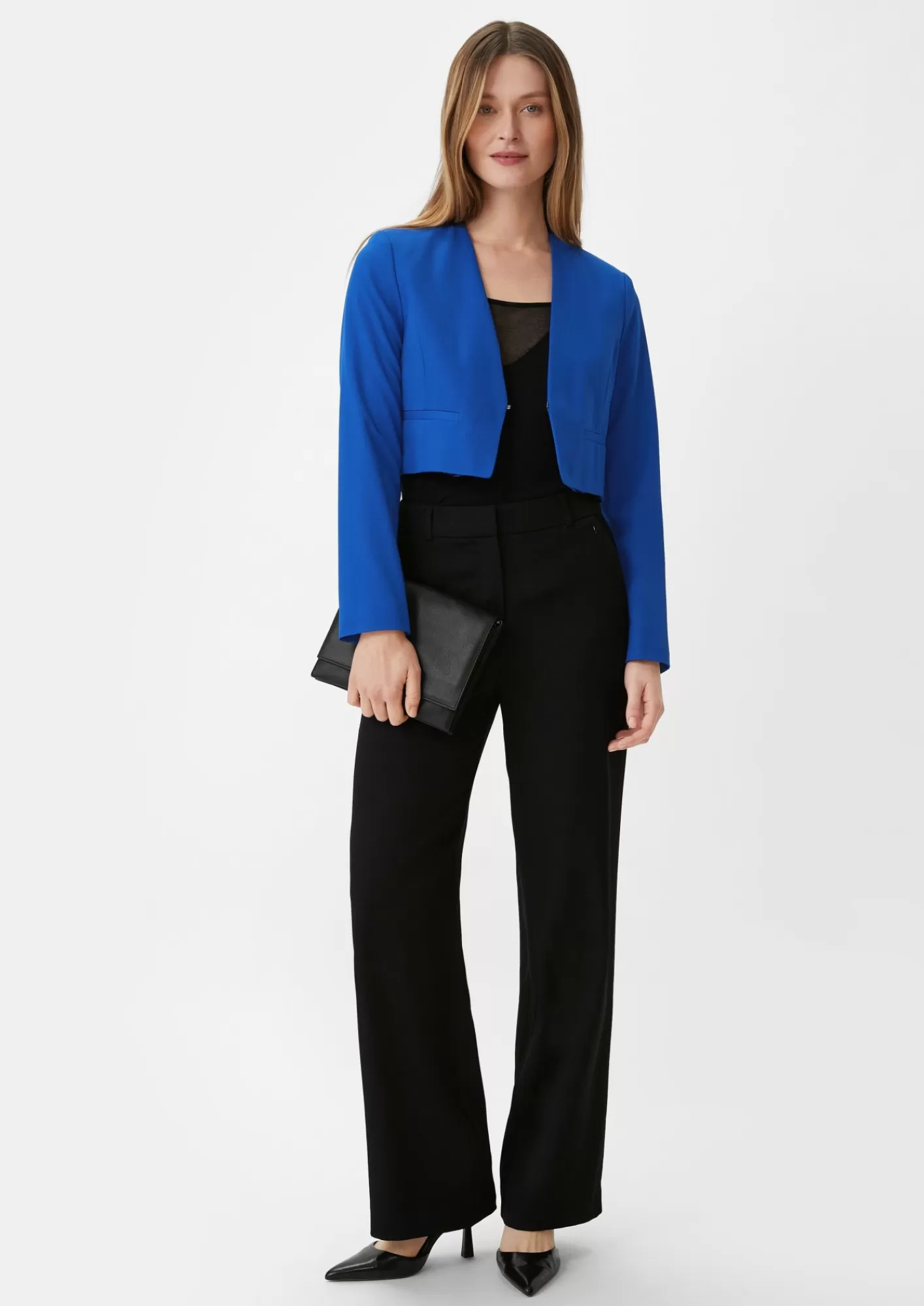 Outlet Comma Blazer Im Cropped Fit