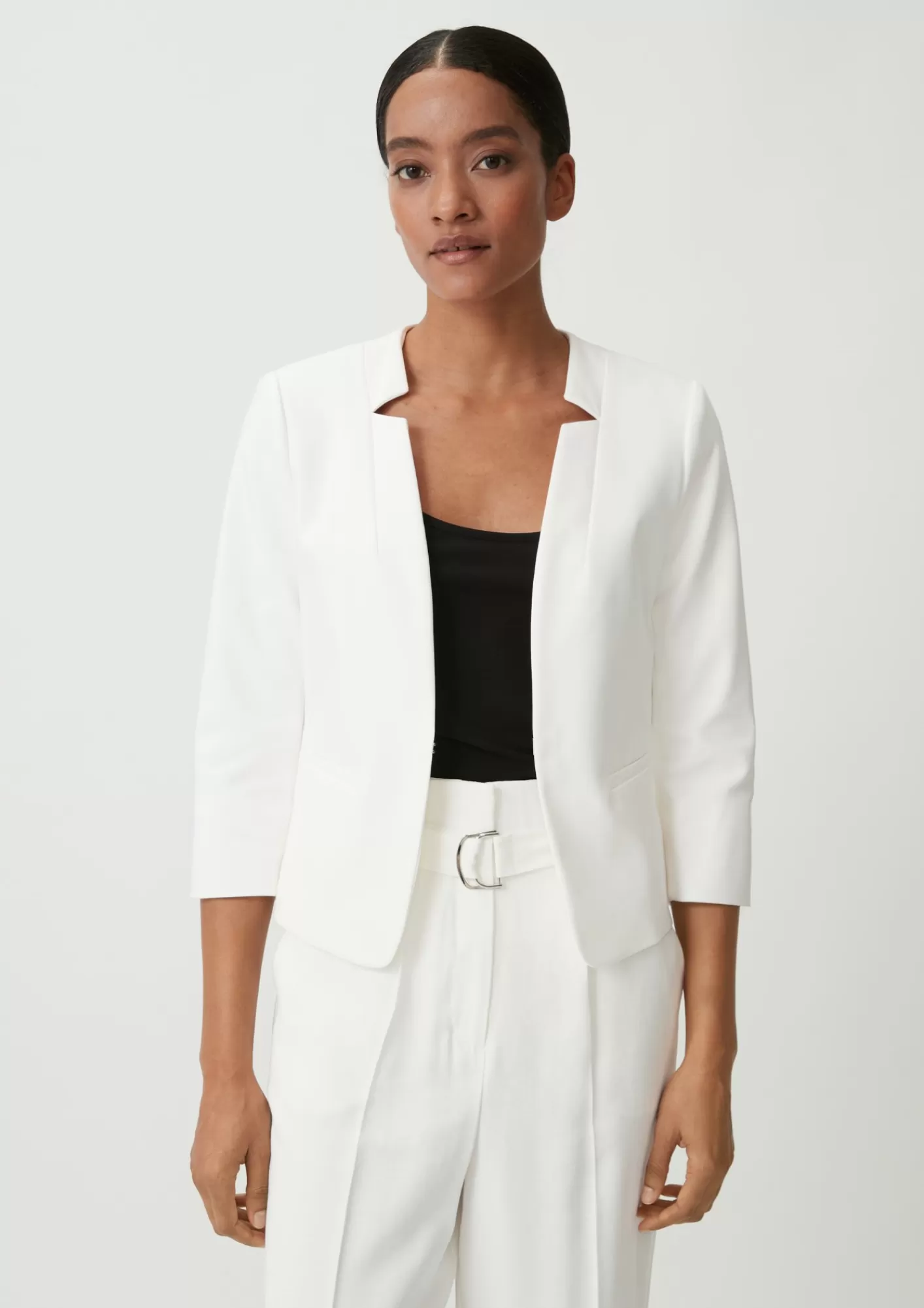 Outlet Comma Blazer Mit 3/4-Armeln