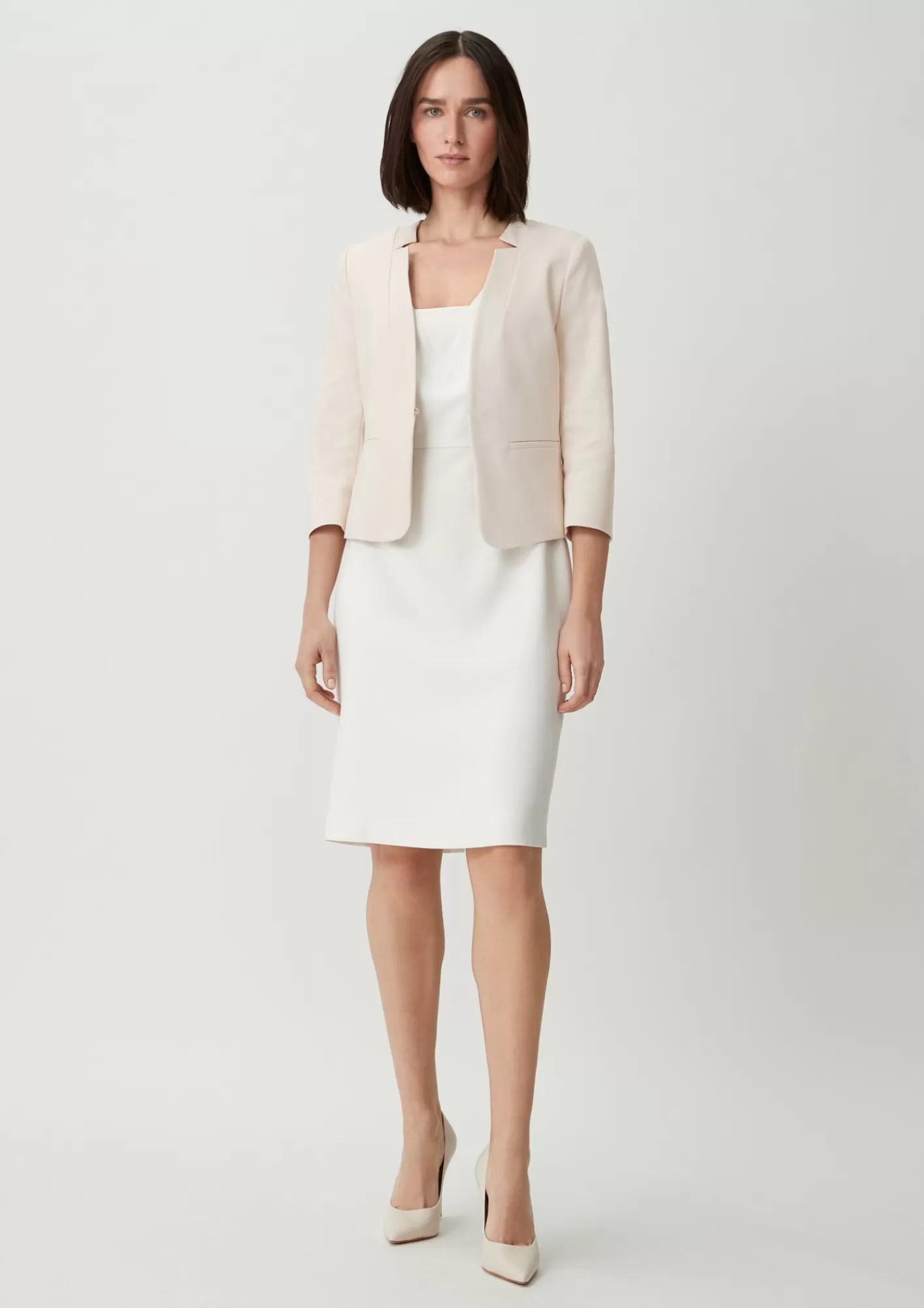 Hot Comma Blazer Mit 3/4-Armeln