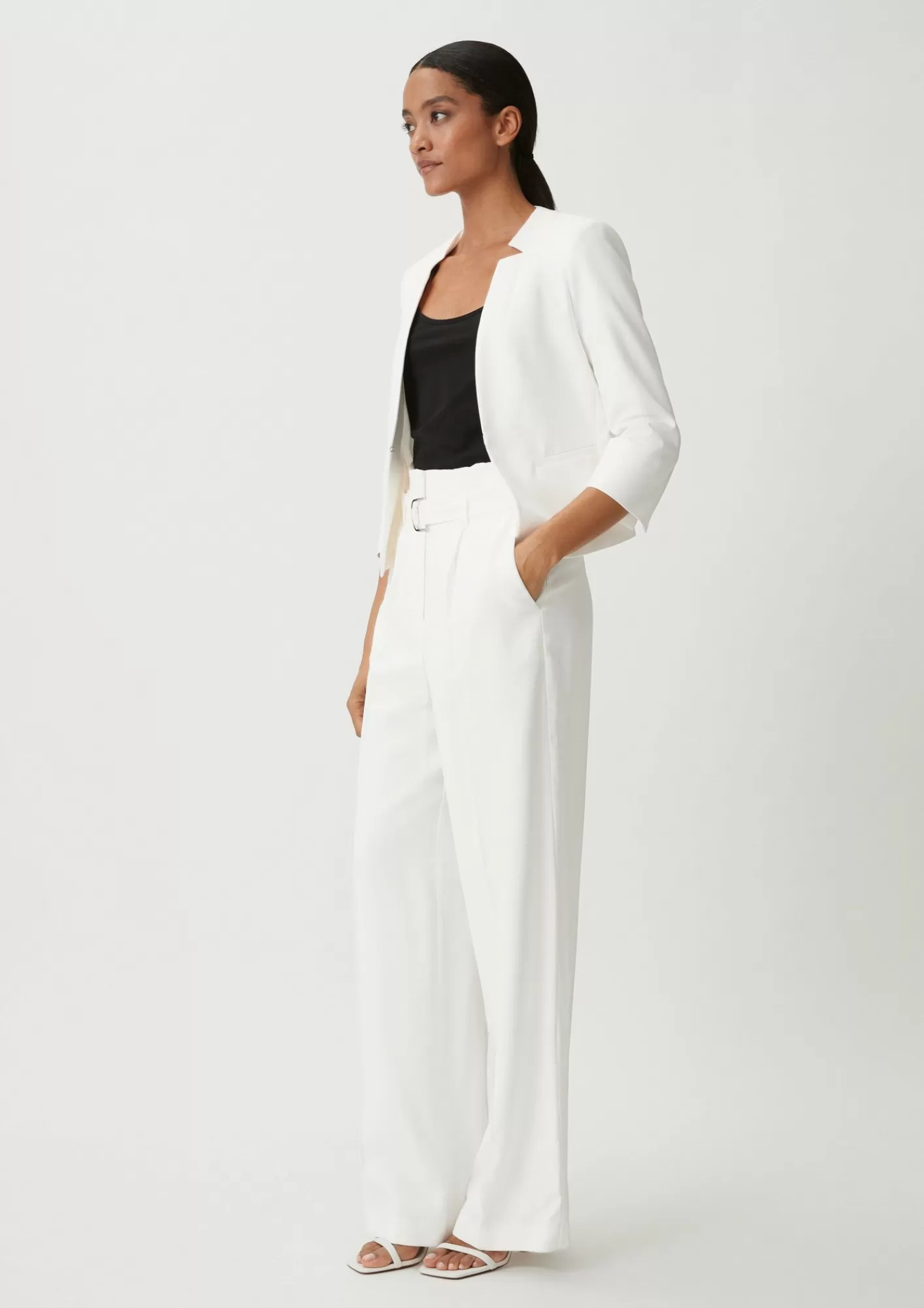 Outlet Comma Blazer Mit 3/4-Armeln