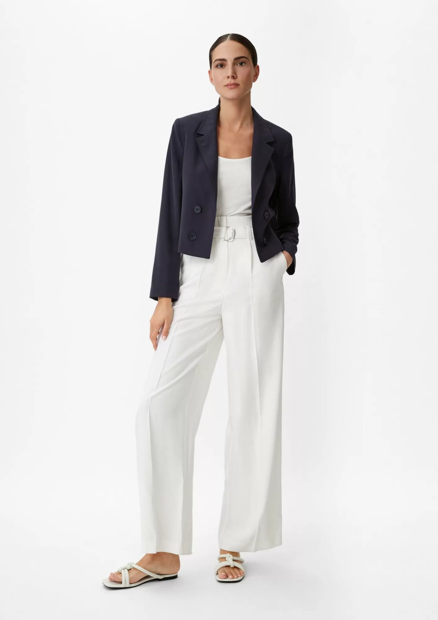 Hot Comma Blazer Mit Doppelter Knopfleiste