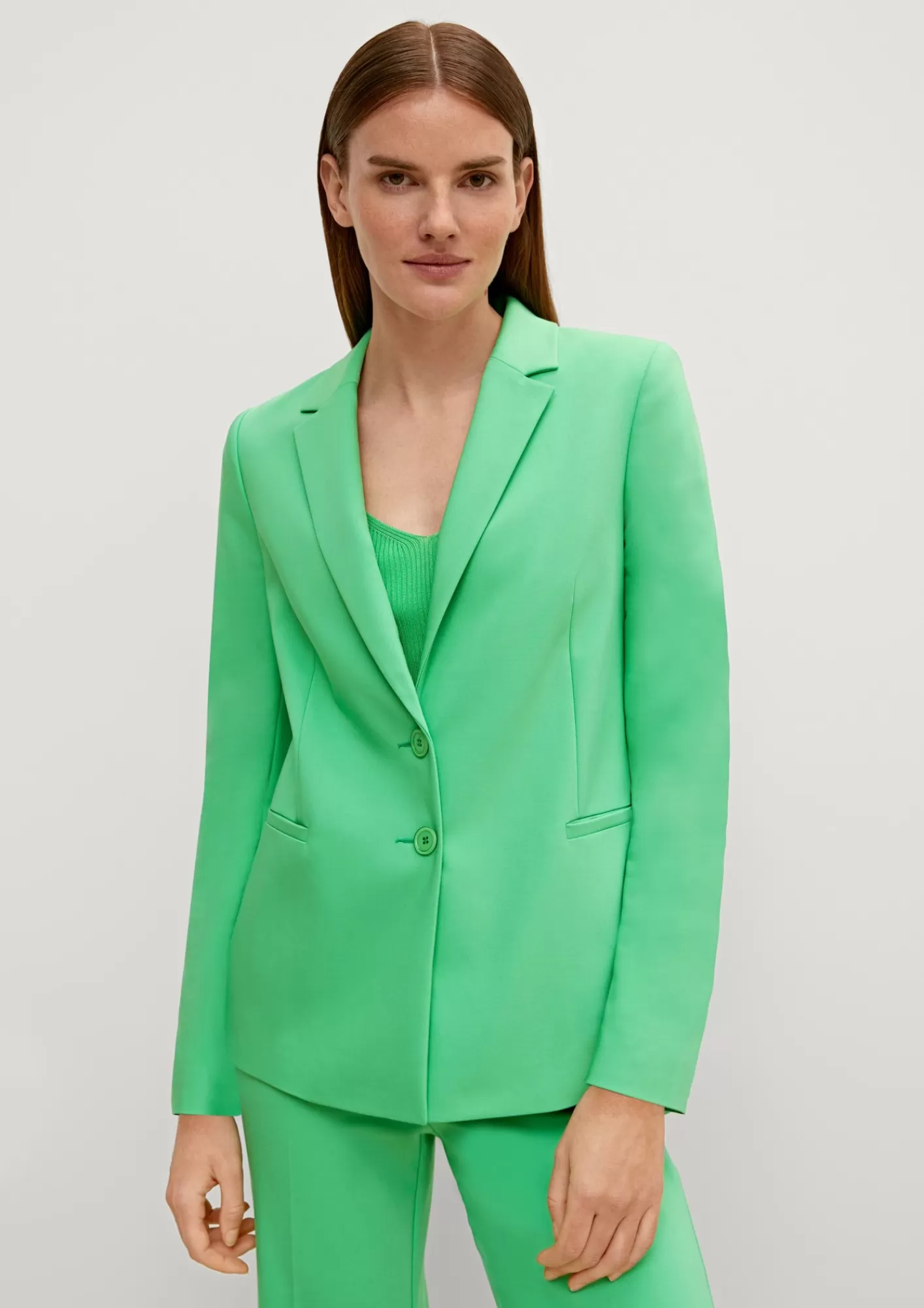New Comma Blazer Mit Taillierter Passform