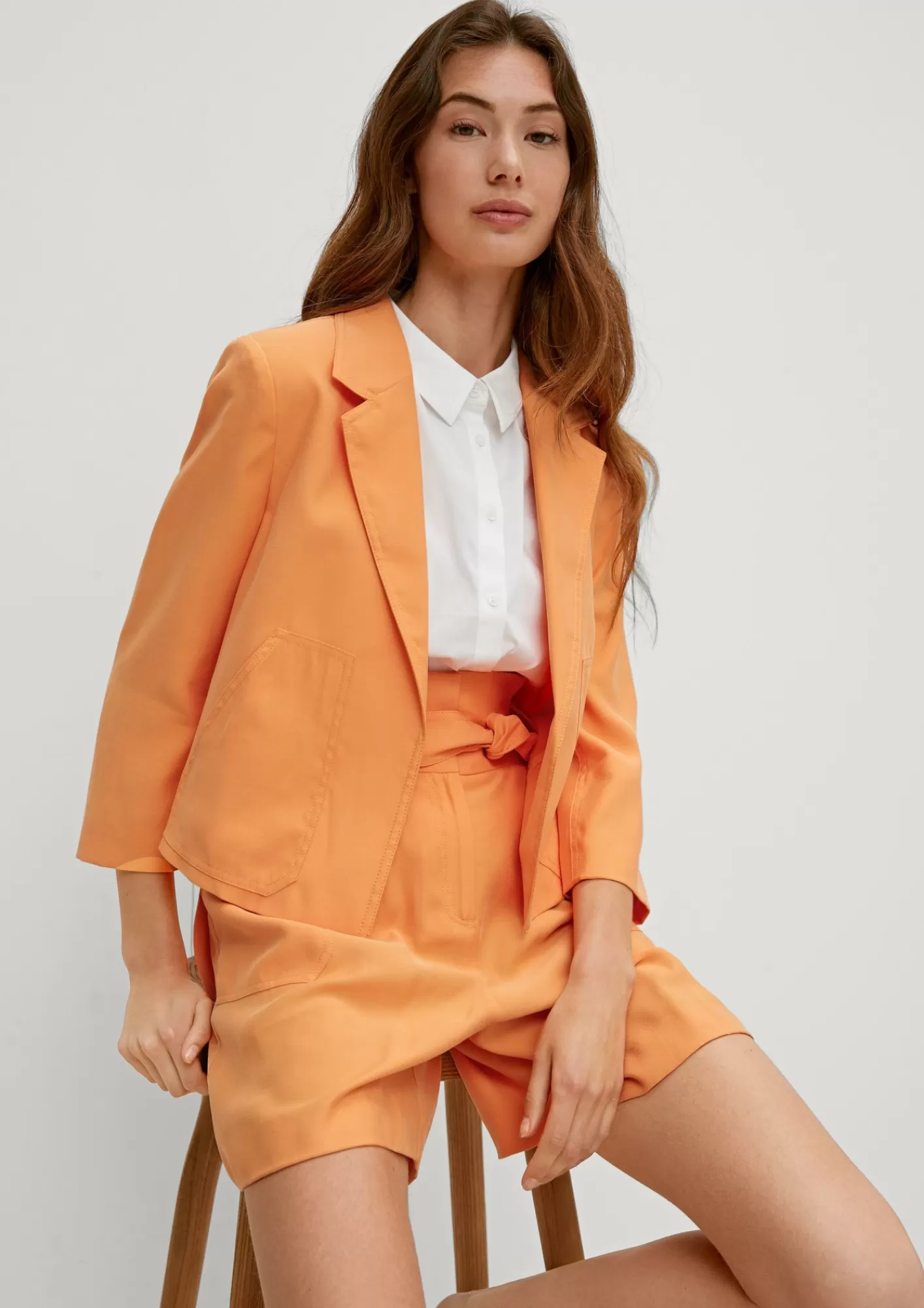 Sale Comma Blazer Mit Webstruktur