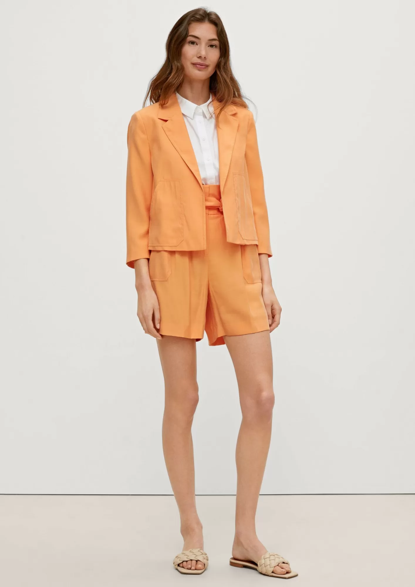 Sale Comma Blazer Mit Webstruktur