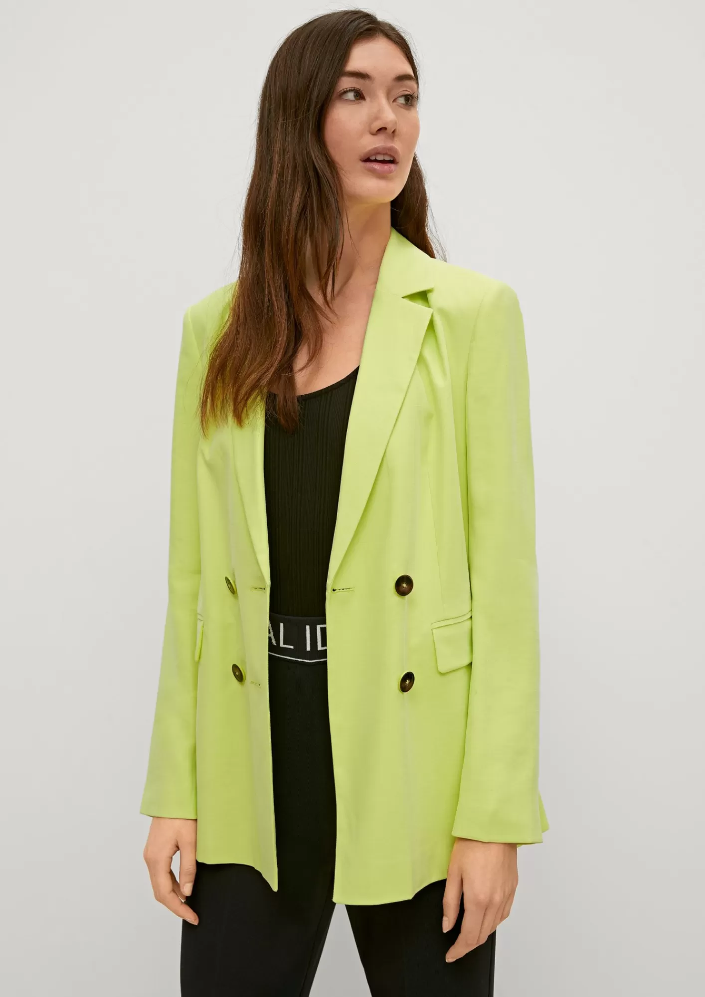 Store Comma Blazer Mit Zierknopfen