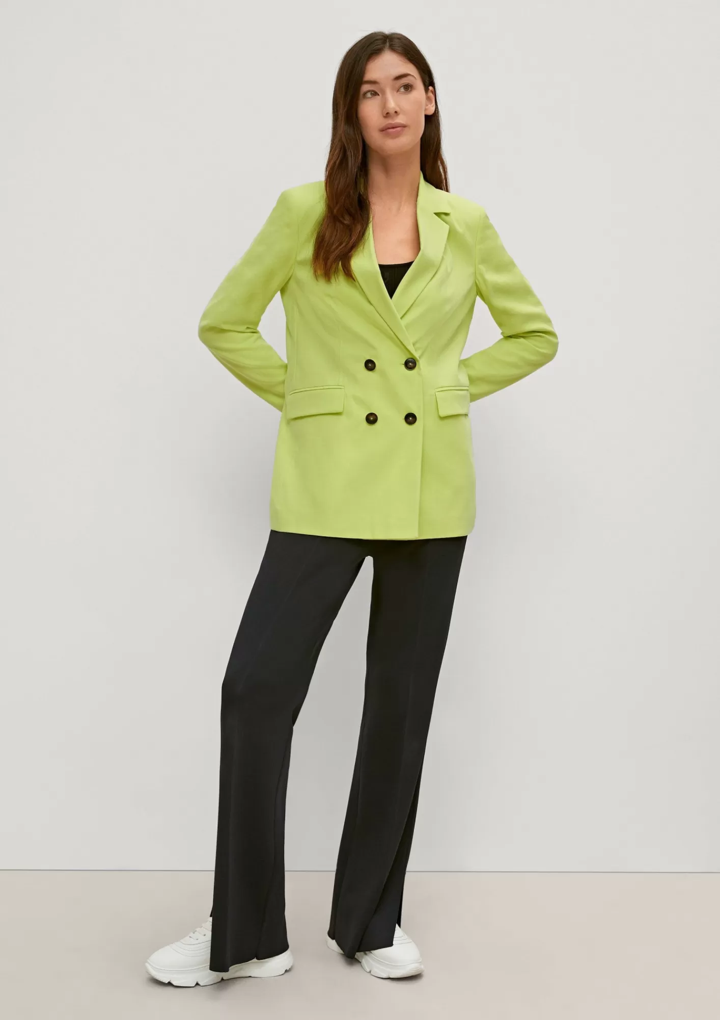 Store Comma Blazer Mit Zierknopfen