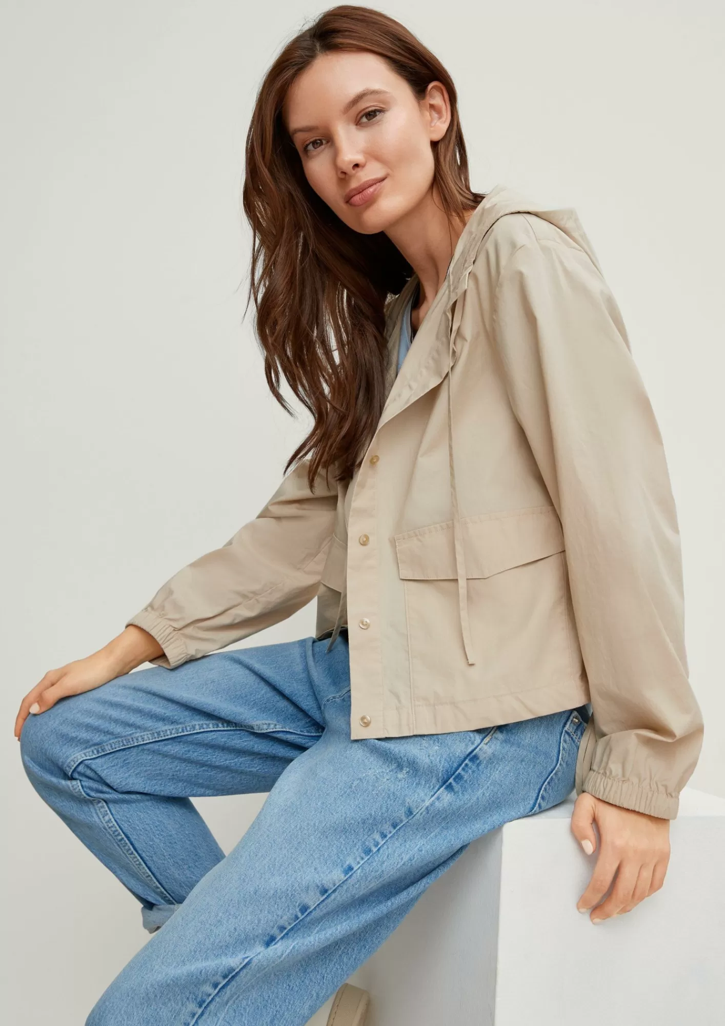 Store Comma Blouson Mit Kapuze