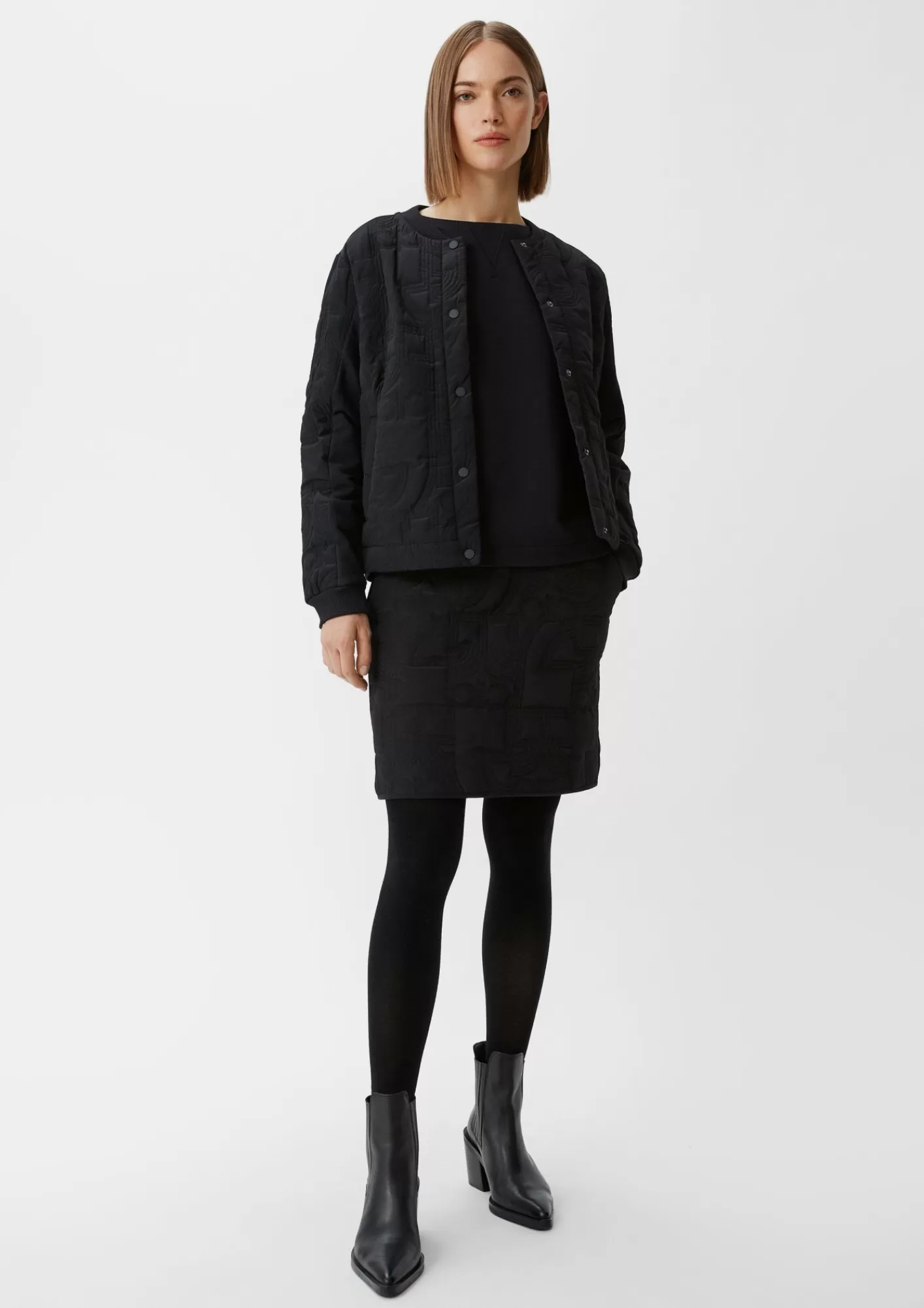 Clearance Comma Blousonjacke Im Fabricmix