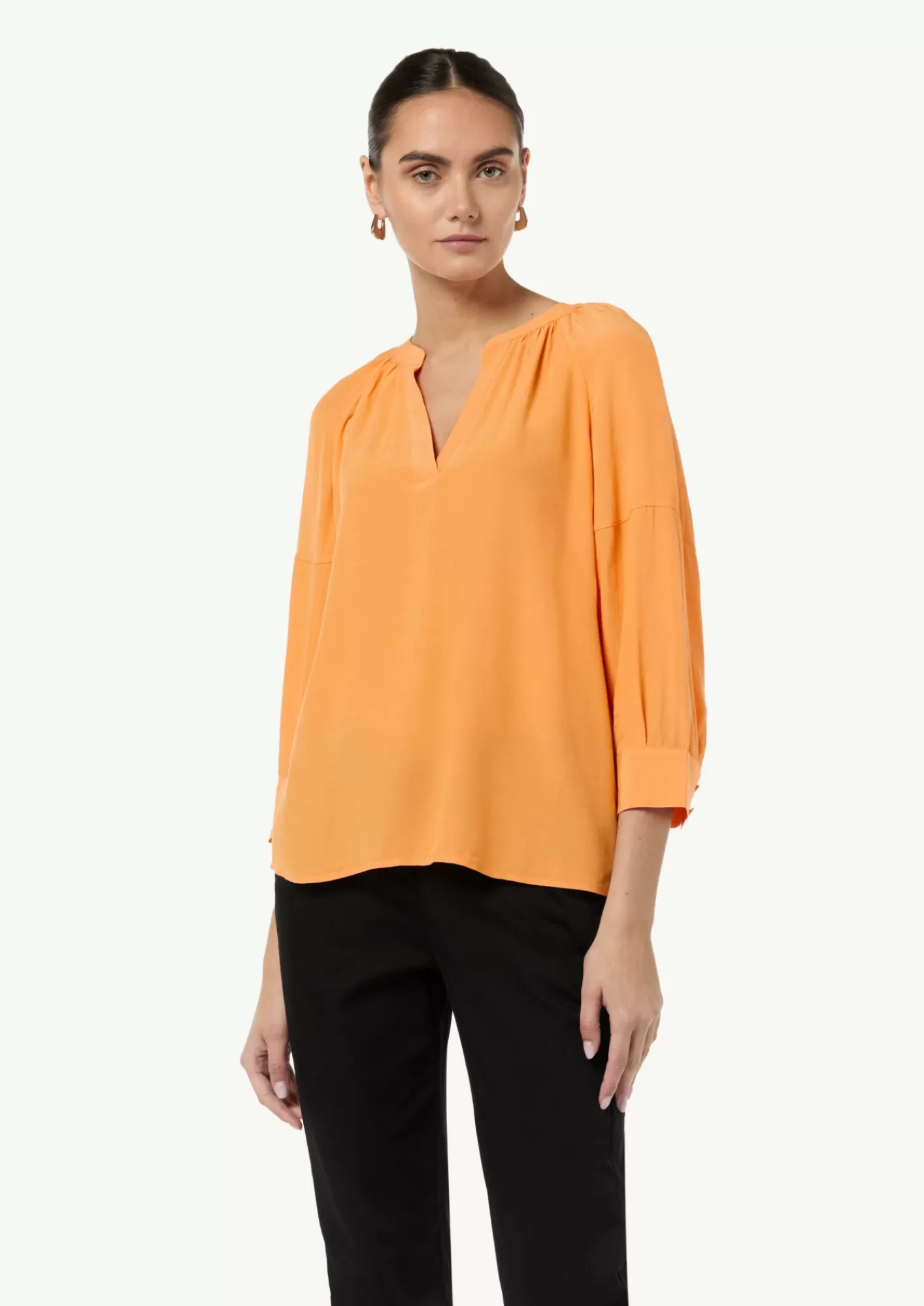 Discount Comma Bluse Aus Crepe