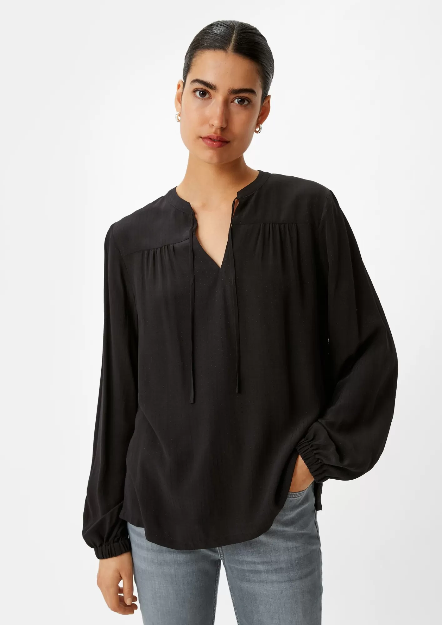 Cheap Comma Bluse Aus Viskose