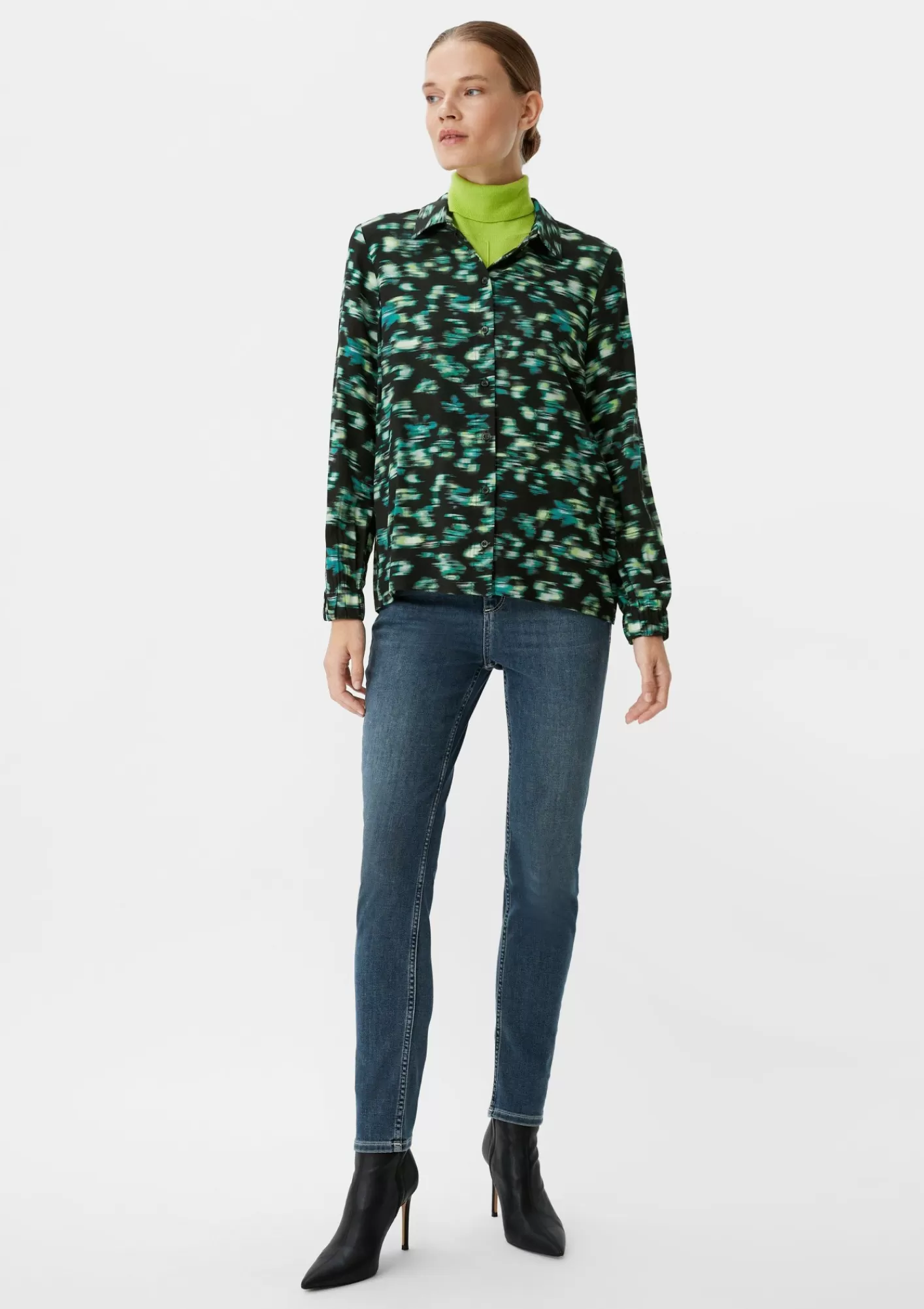 Cheap Comma Bluse Aus Viskose