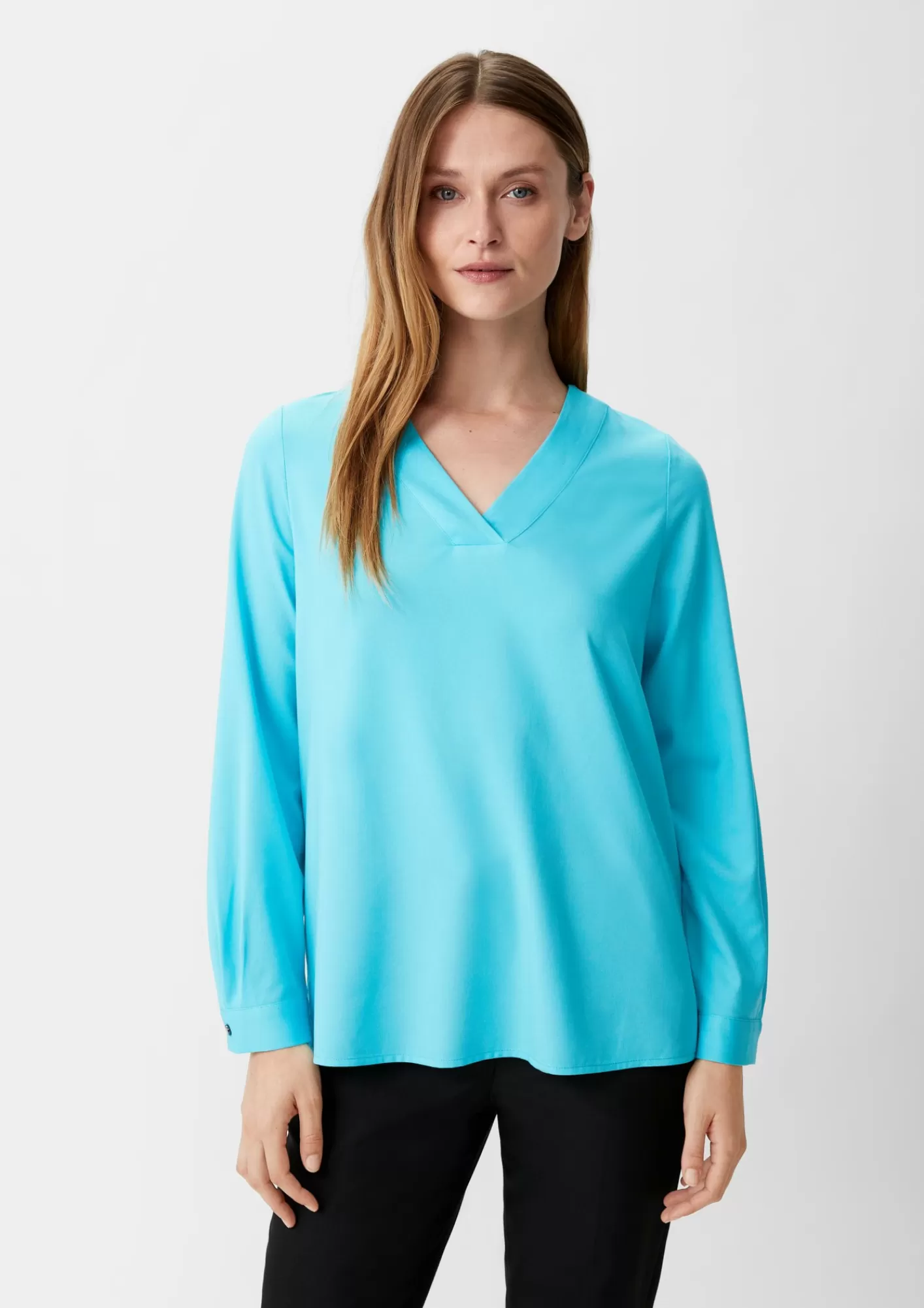 Best Sale Comma Bluse Aus Viskosemix
