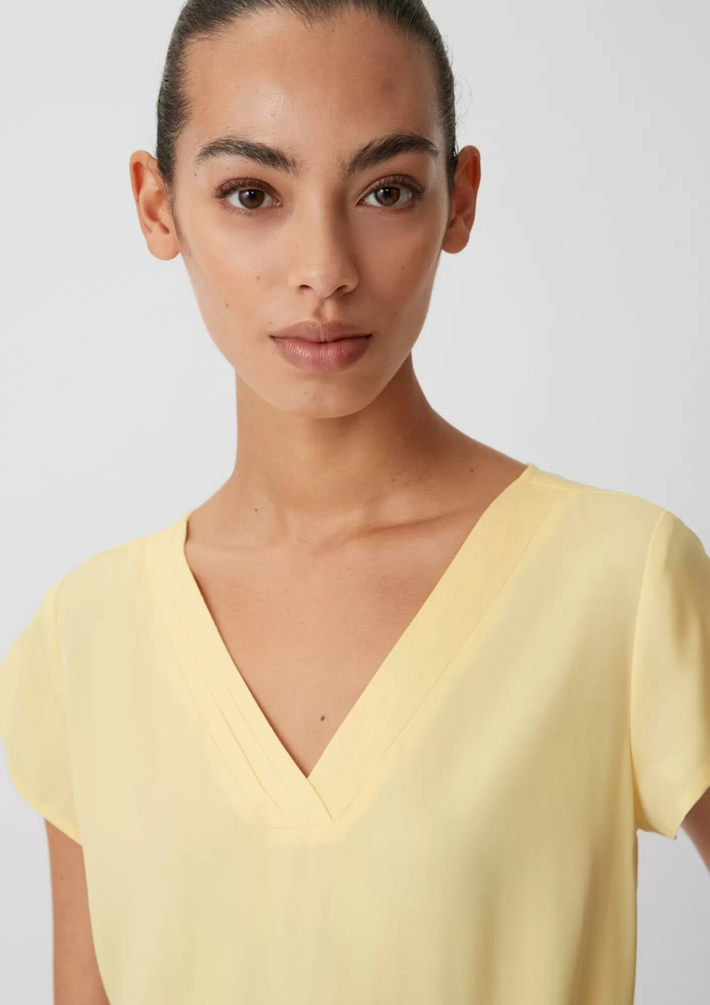 Discount Comma Bluse Aus Viskosemix