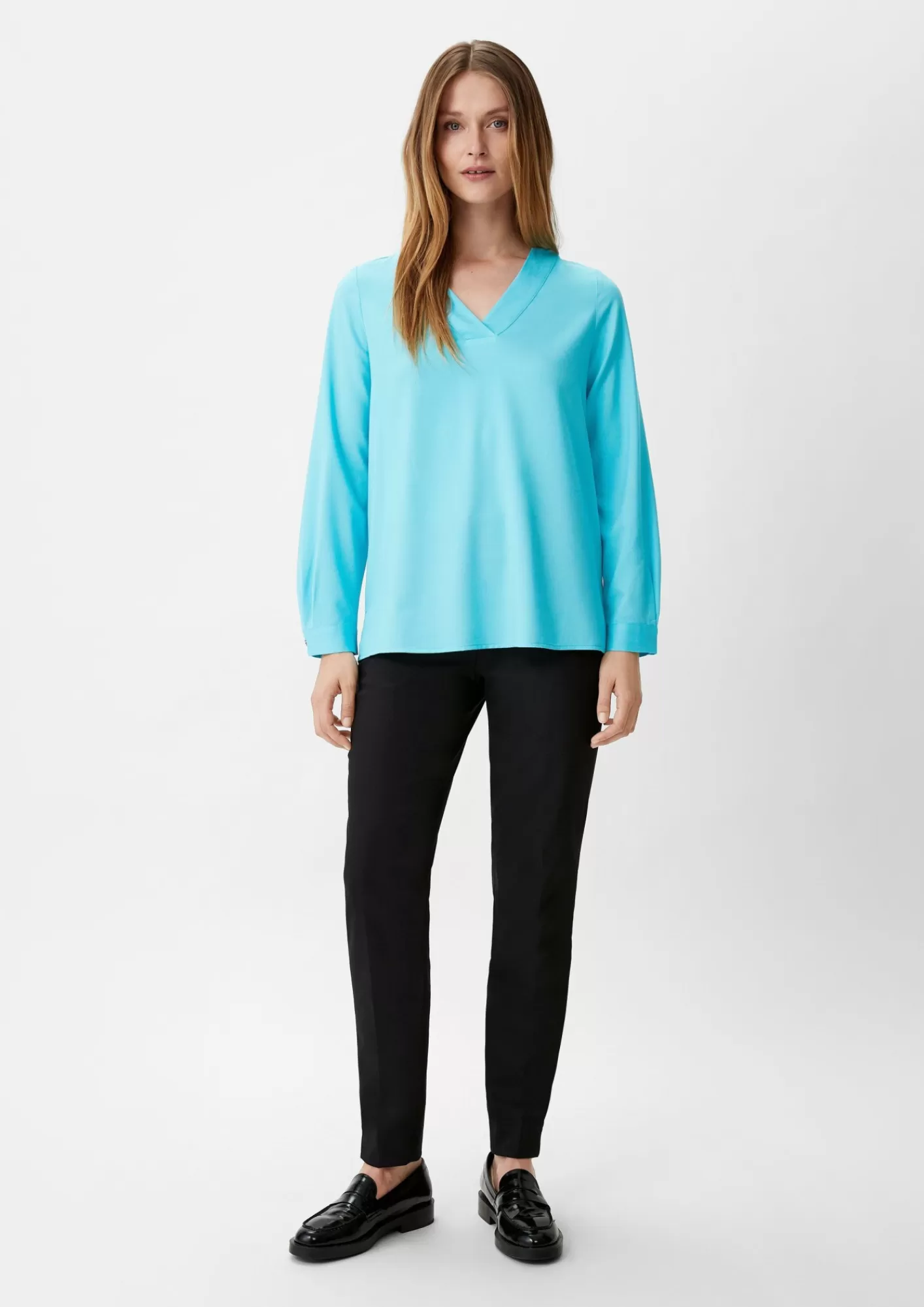 Best Sale Comma Bluse Aus Viskosemix