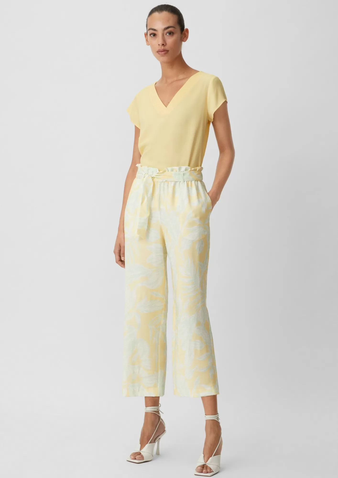 Discount Comma Bluse Aus Viskosemix