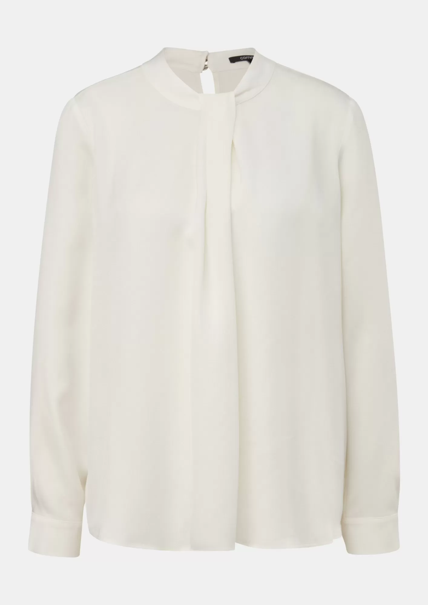 Online Comma Bluse Mit Falten-Detail