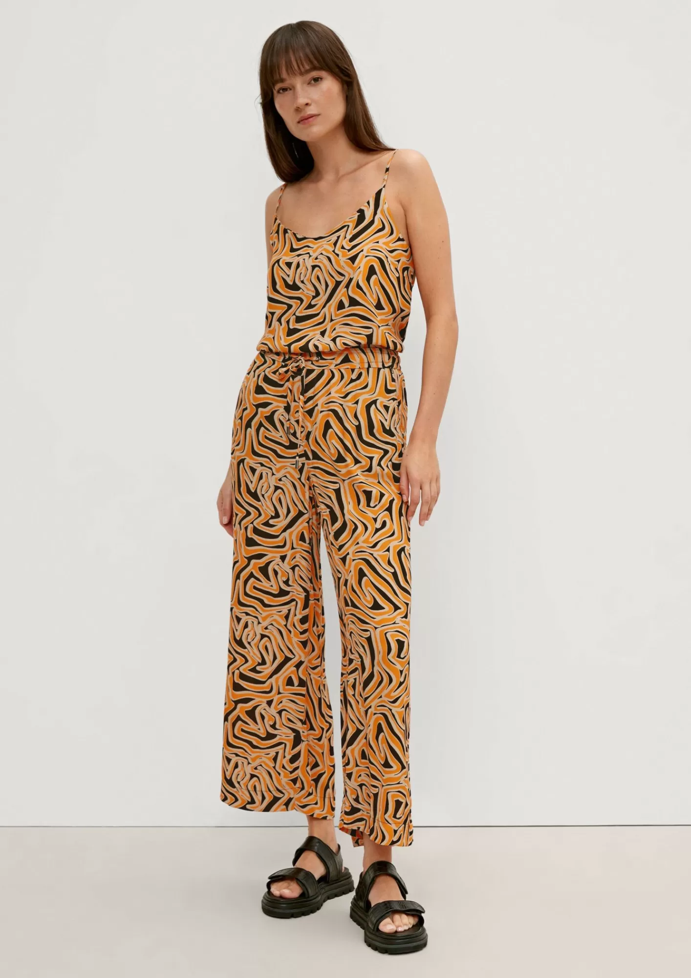 Cheap Comma Bluse Mit Spaghettitragern