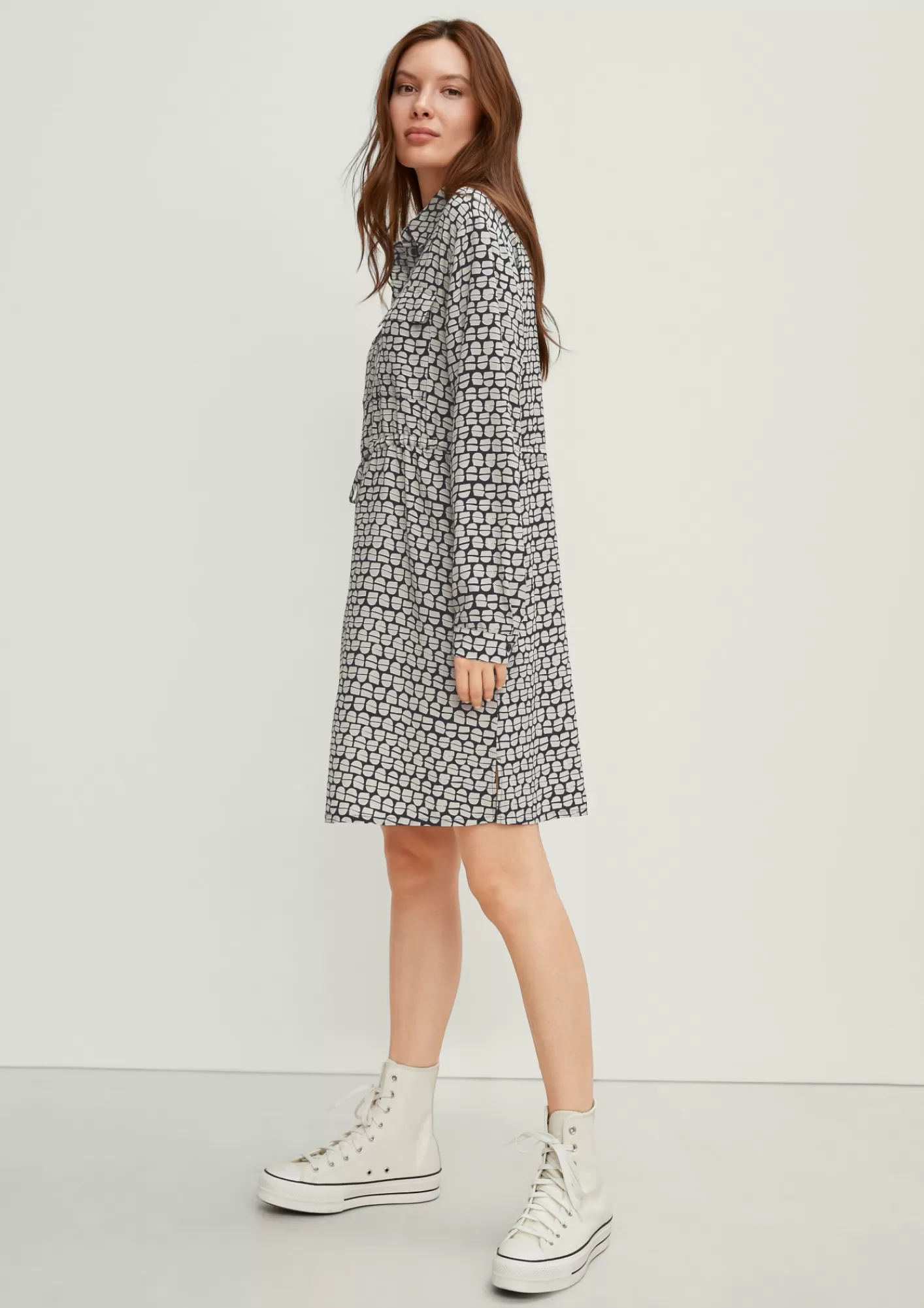 Shop Comma Blusenkleid Mit Alloverprint