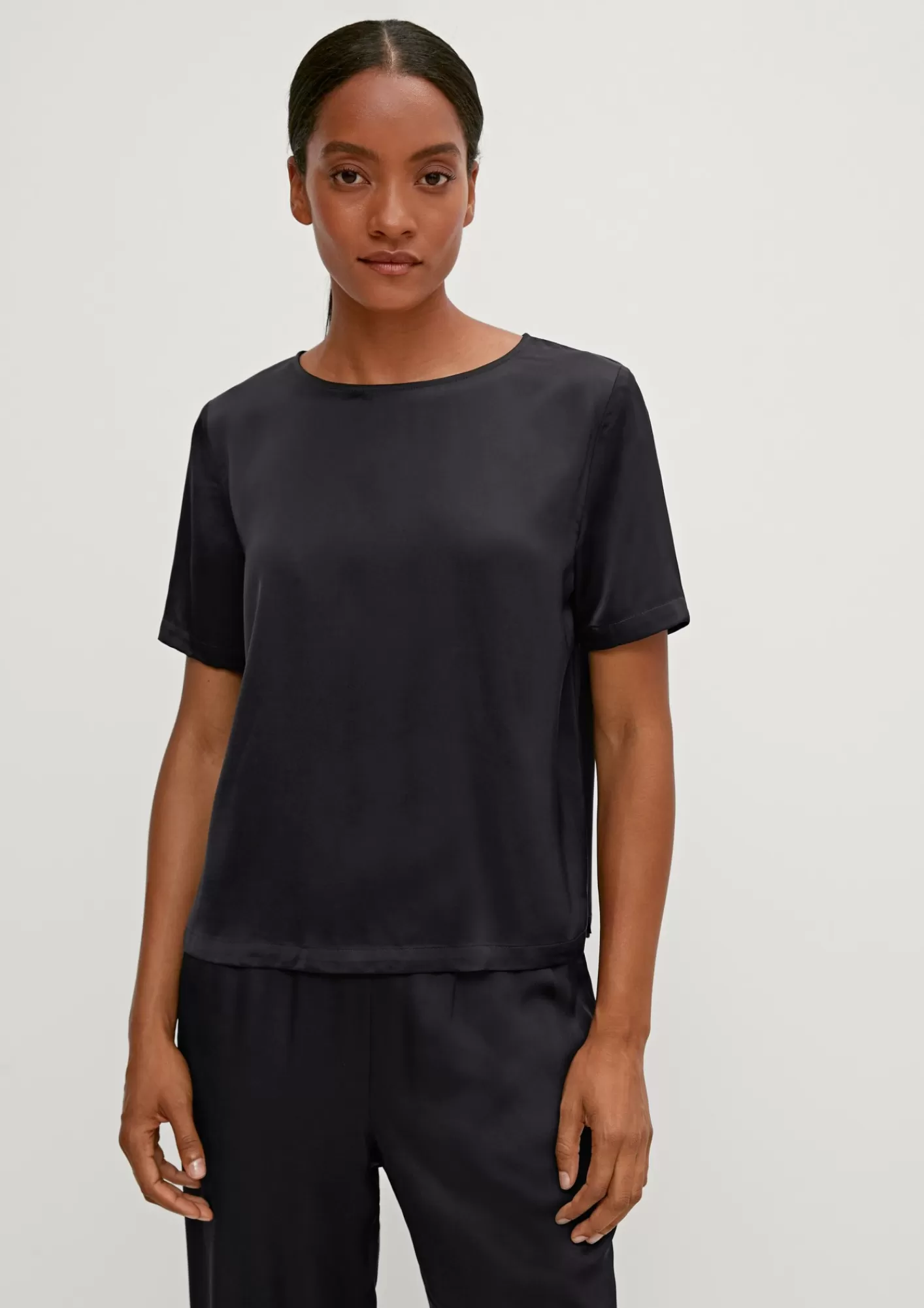 Best Sale Comma Blusenshirt Aus Satin