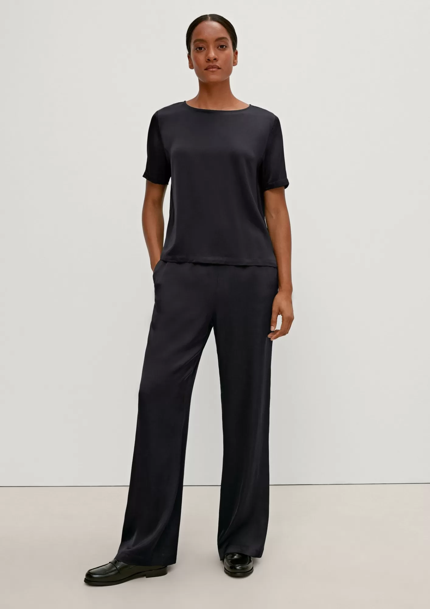 Best Sale Comma Blusenshirt Aus Satin