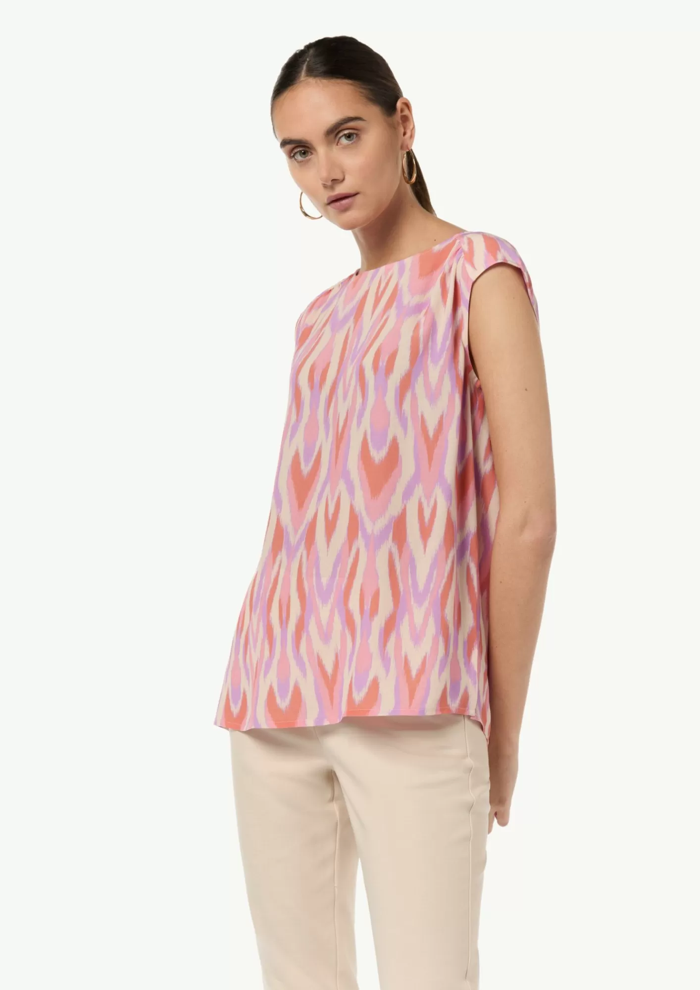 Shop Comma Blusentop Aus Viskose