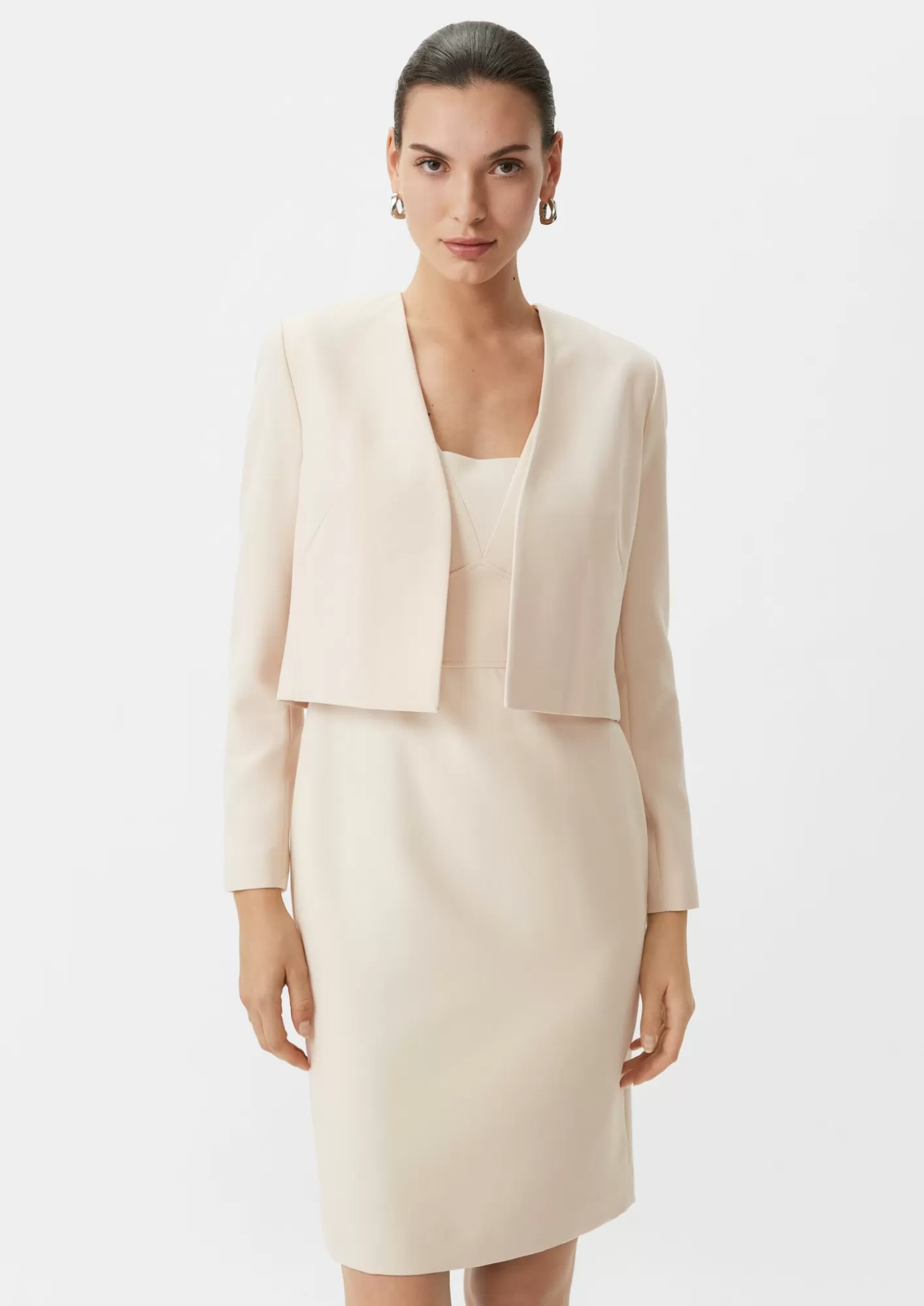 Outlet Comma Bolero Mit Taftfutter