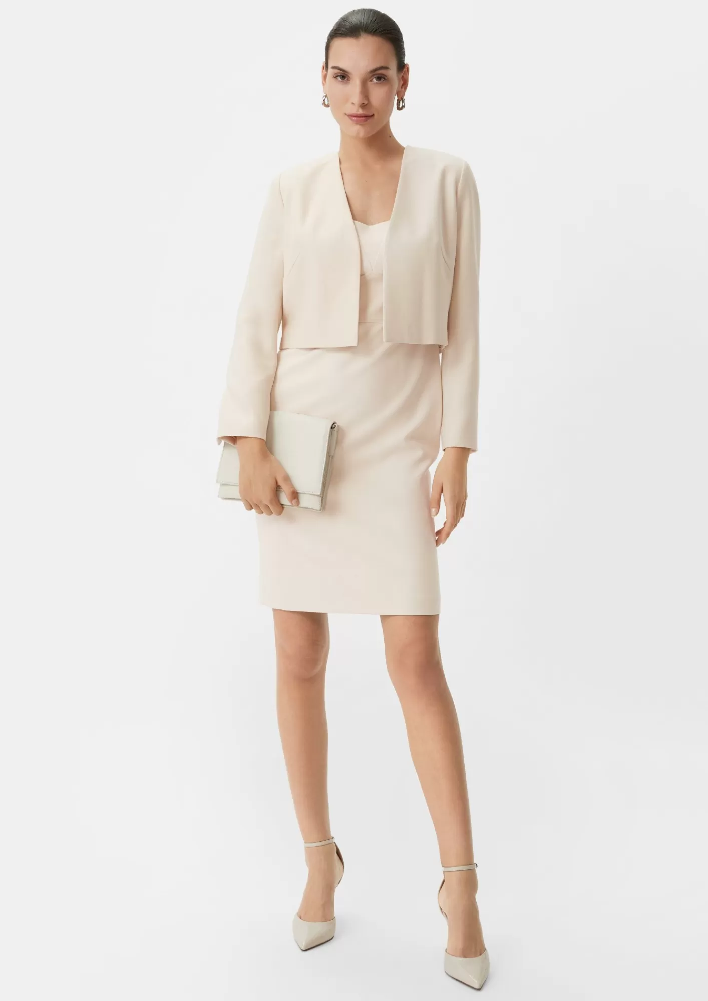Outlet Comma Bolero Mit Taftfutter