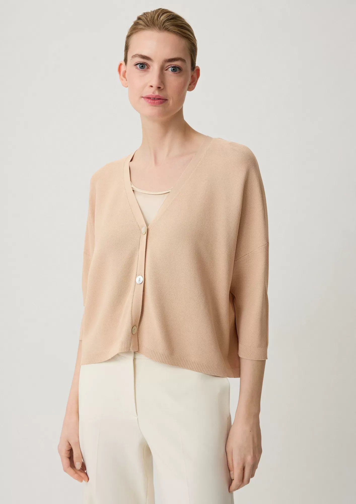 Cheap Comma Cardigan Aus Effektgarn