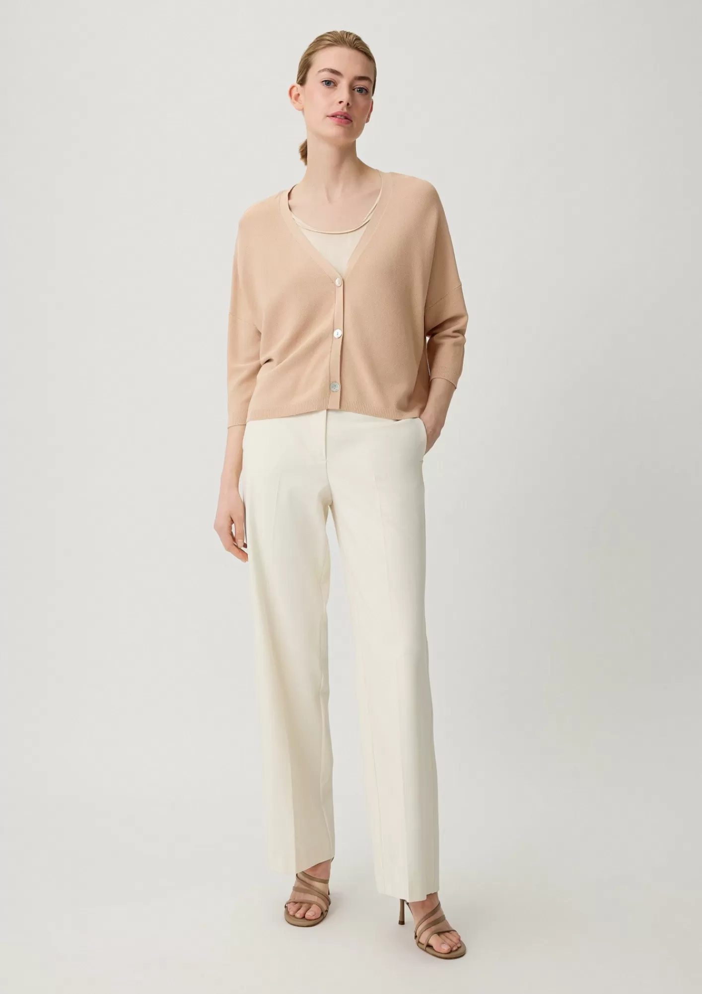 Cheap Comma Cardigan Aus Effektgarn