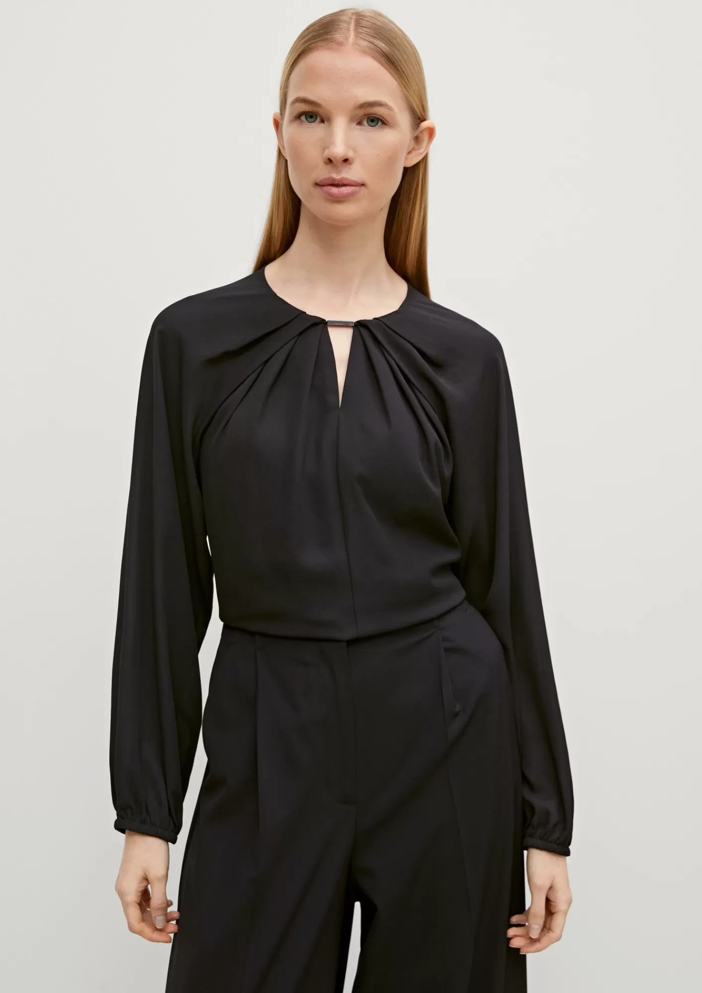 Best Sale Comma Chiffonbluse Mit Cut-Out