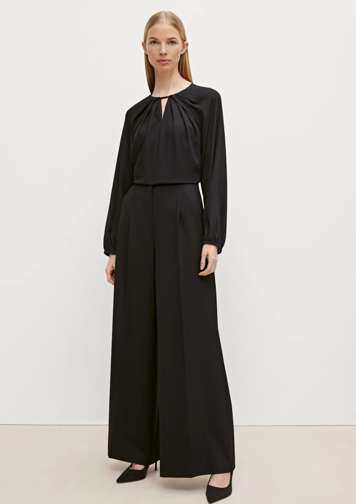 Best Sale Comma Chiffonbluse Mit Cut-Out