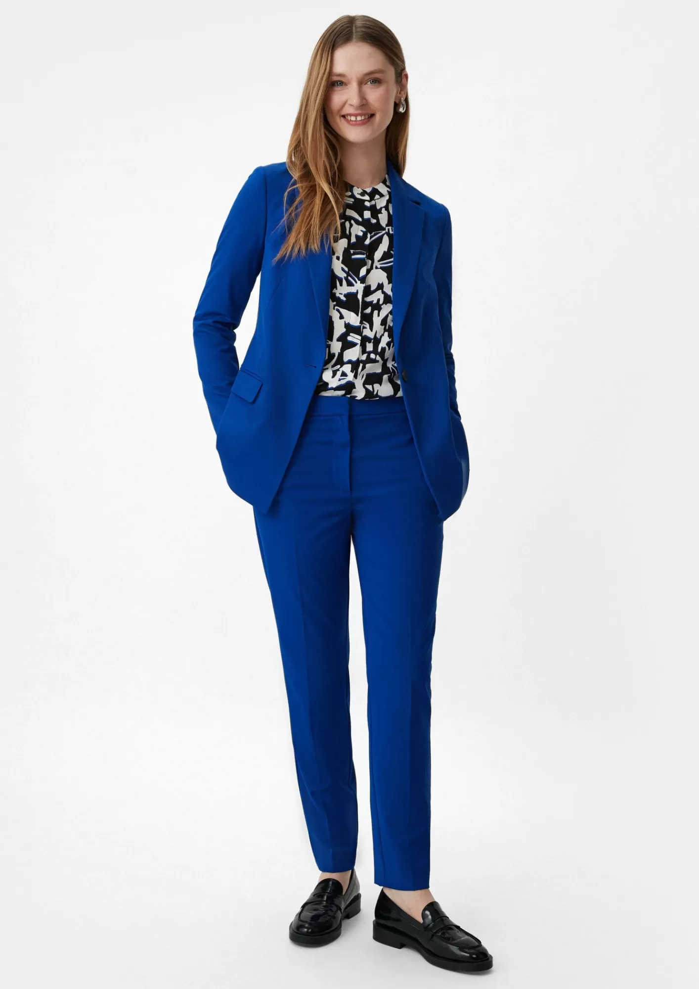 Cheap Comma Cigarette Pants Aus Twill