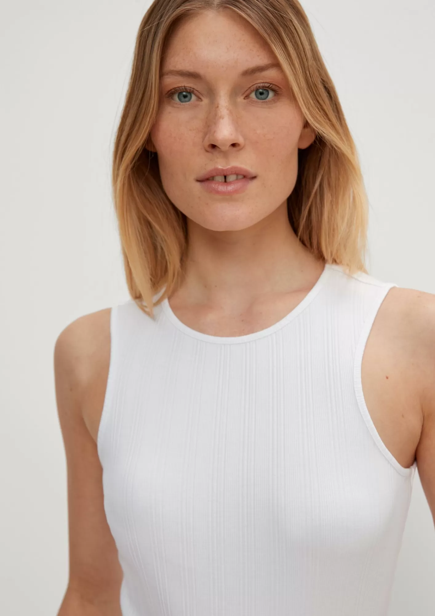 Hot Comma Elastisches Top