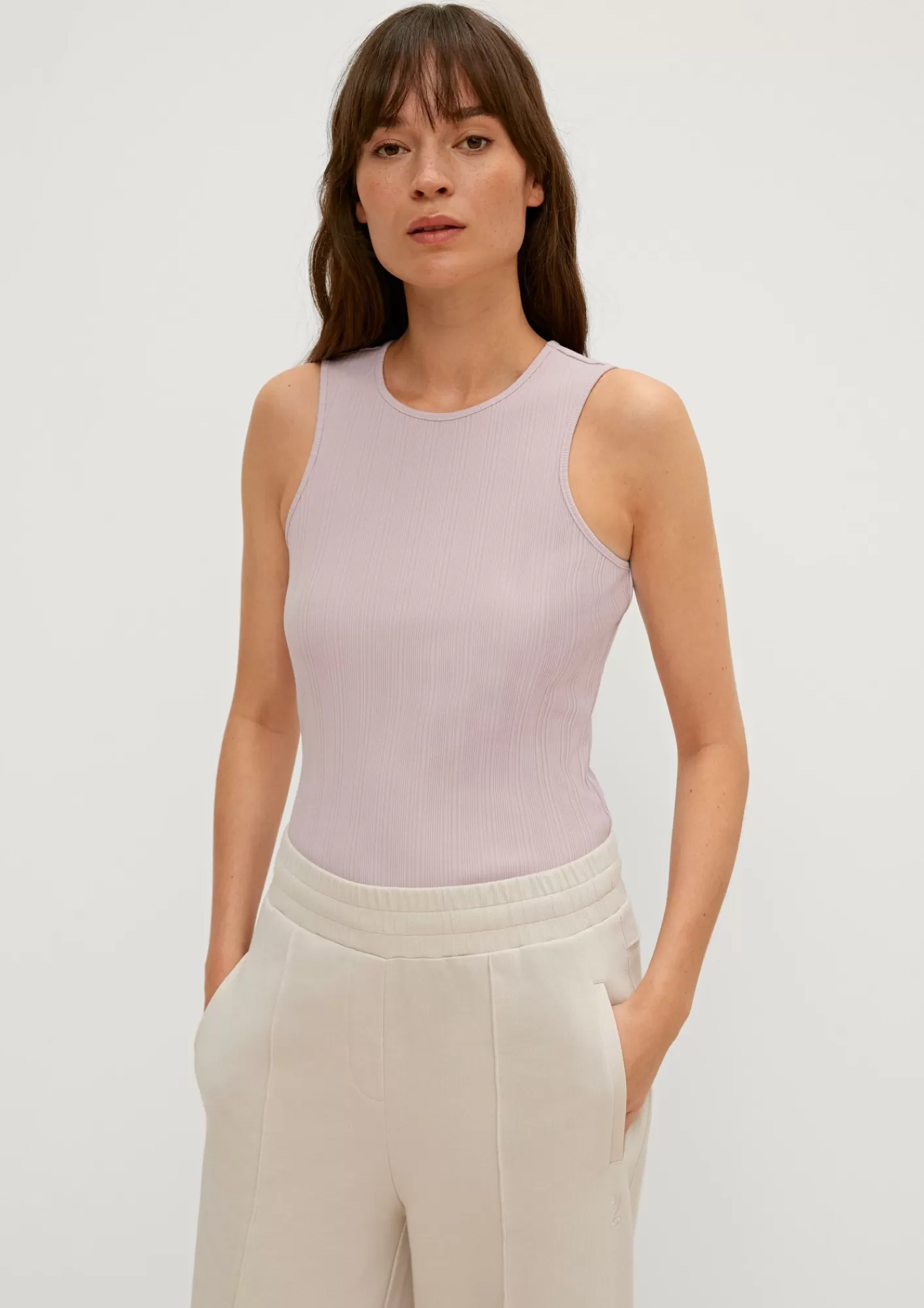 Online Comma Elastisches Top
