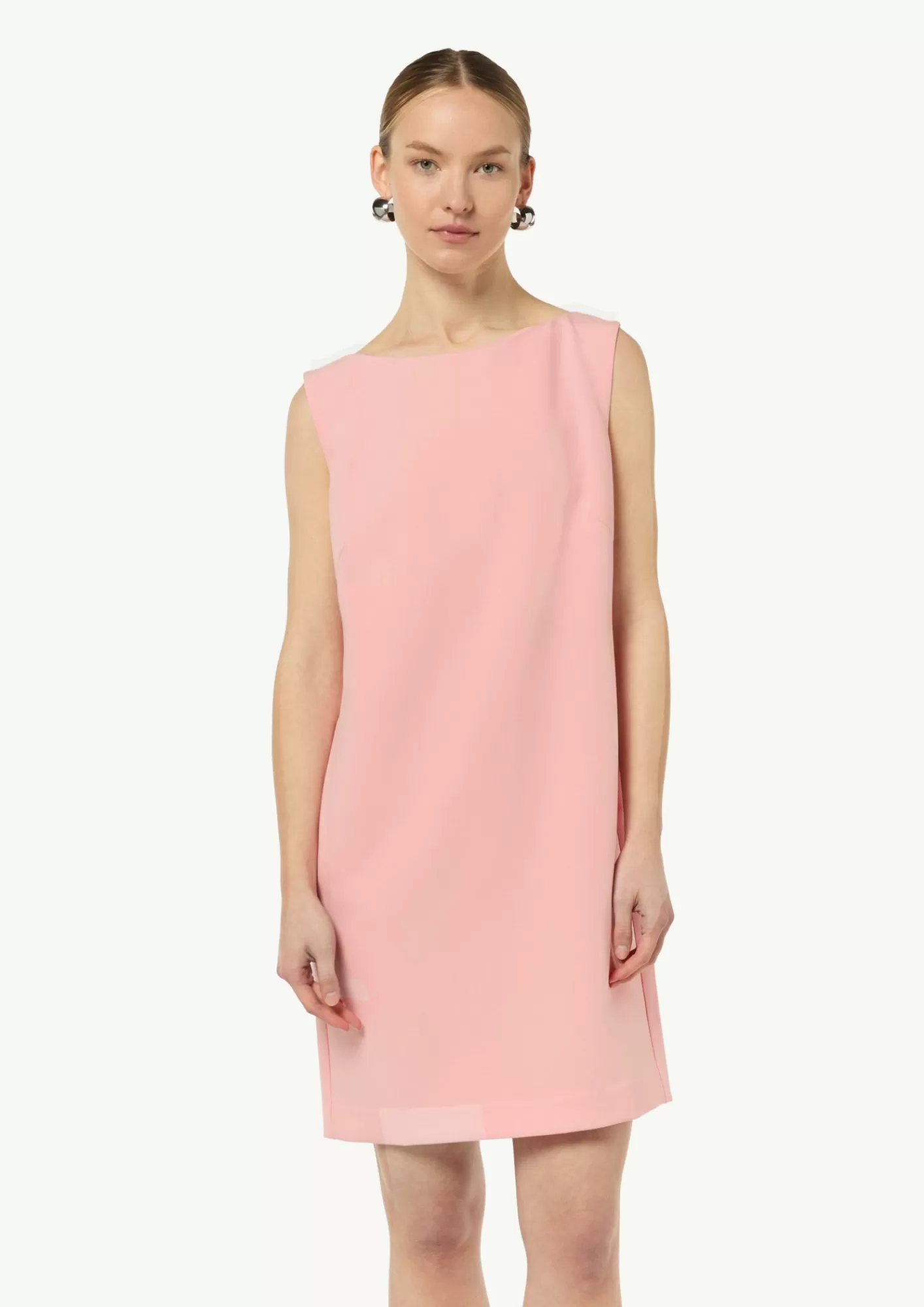 Shop Comma Etuikleid Mit Herringbone-Struktur
