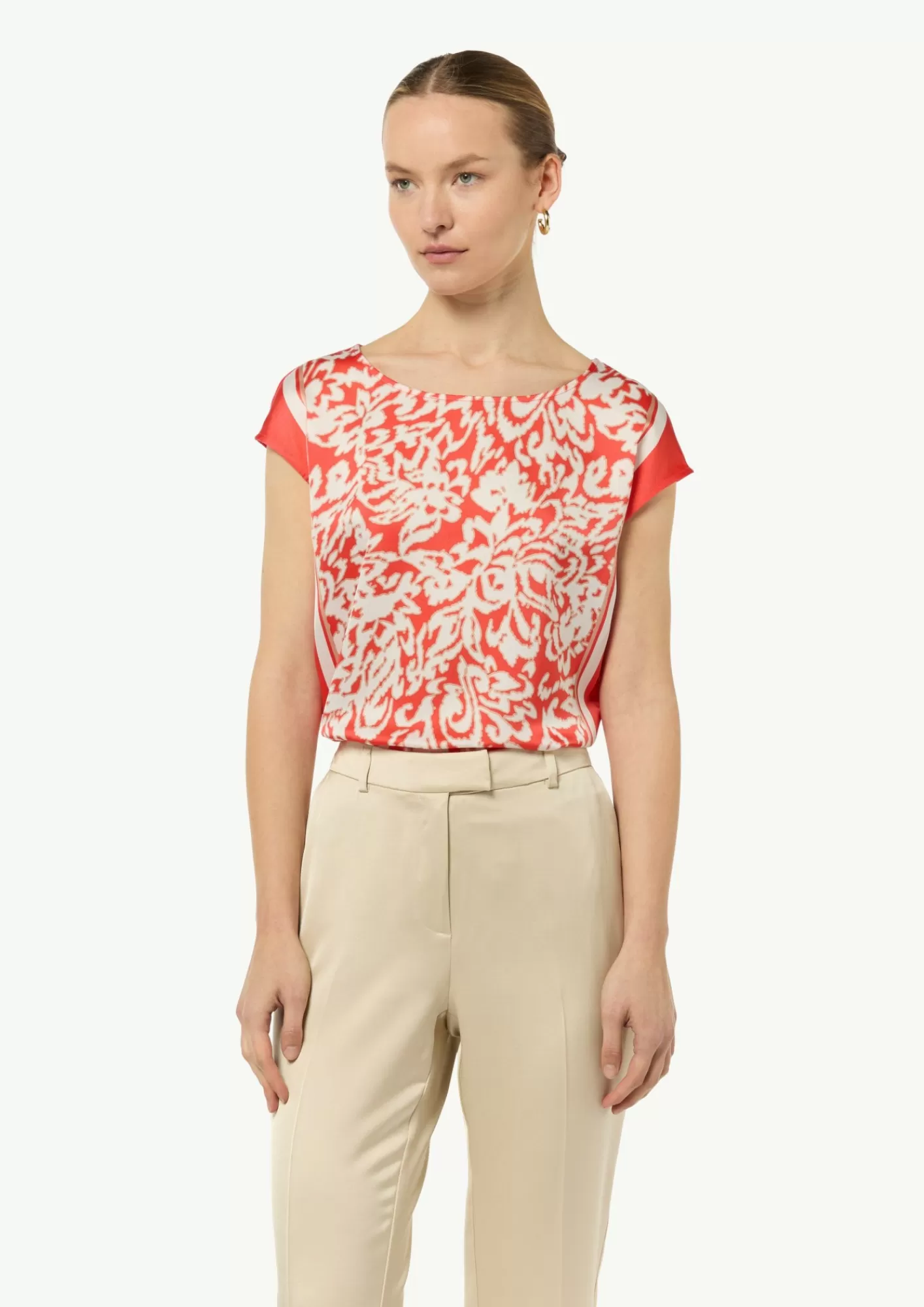 Store Comma Gemustertes Blusenshirt Aus Viskosemix
